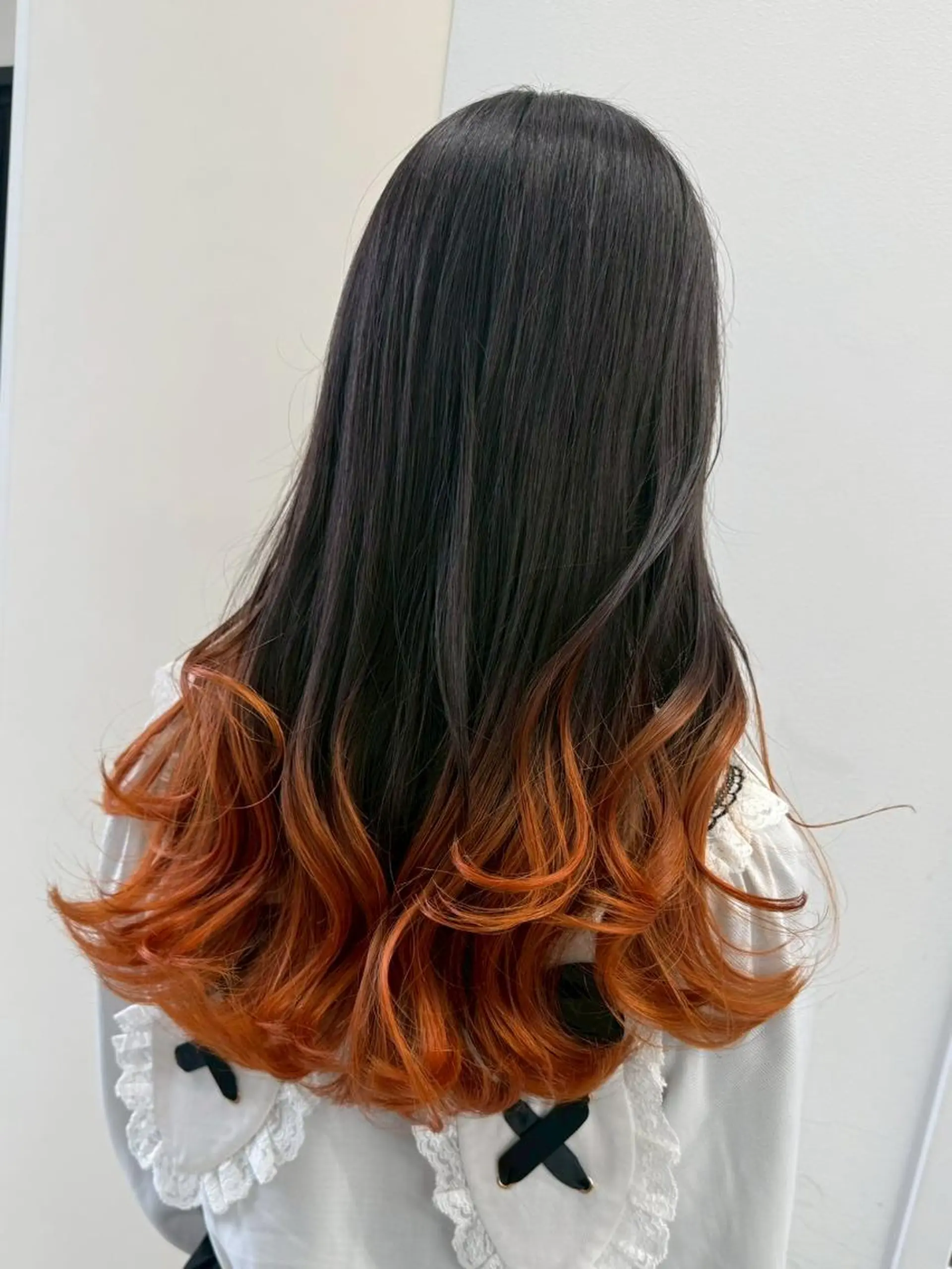 カラー ロング アッシュ ベージュカラー ショコラベージュ ココアベージュ ダークアッシュ 【公式】amble luxe池袋東口🩷のヘアスタイル