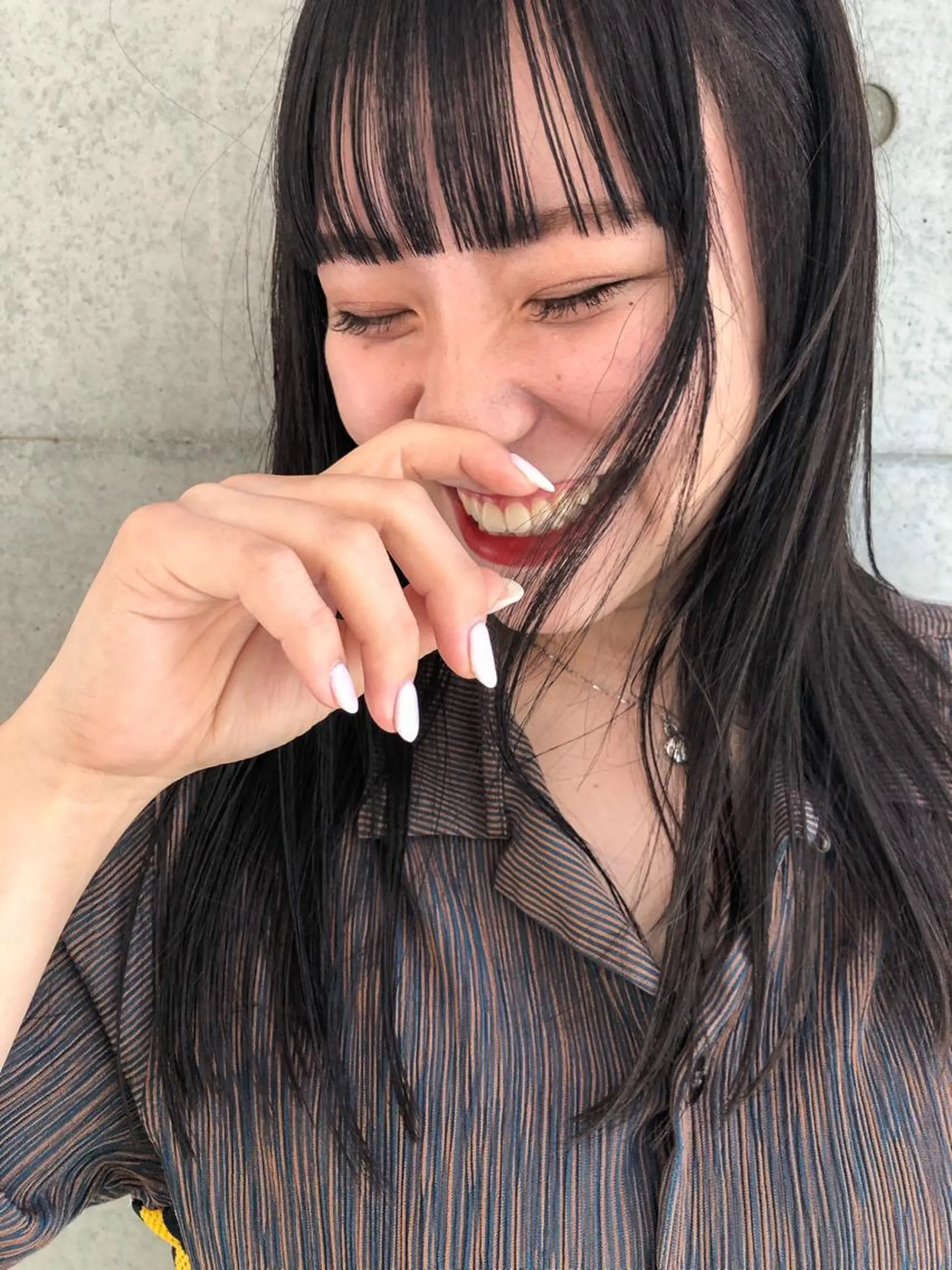 ロング nessヤマサキ リュウタのヘアスタイル