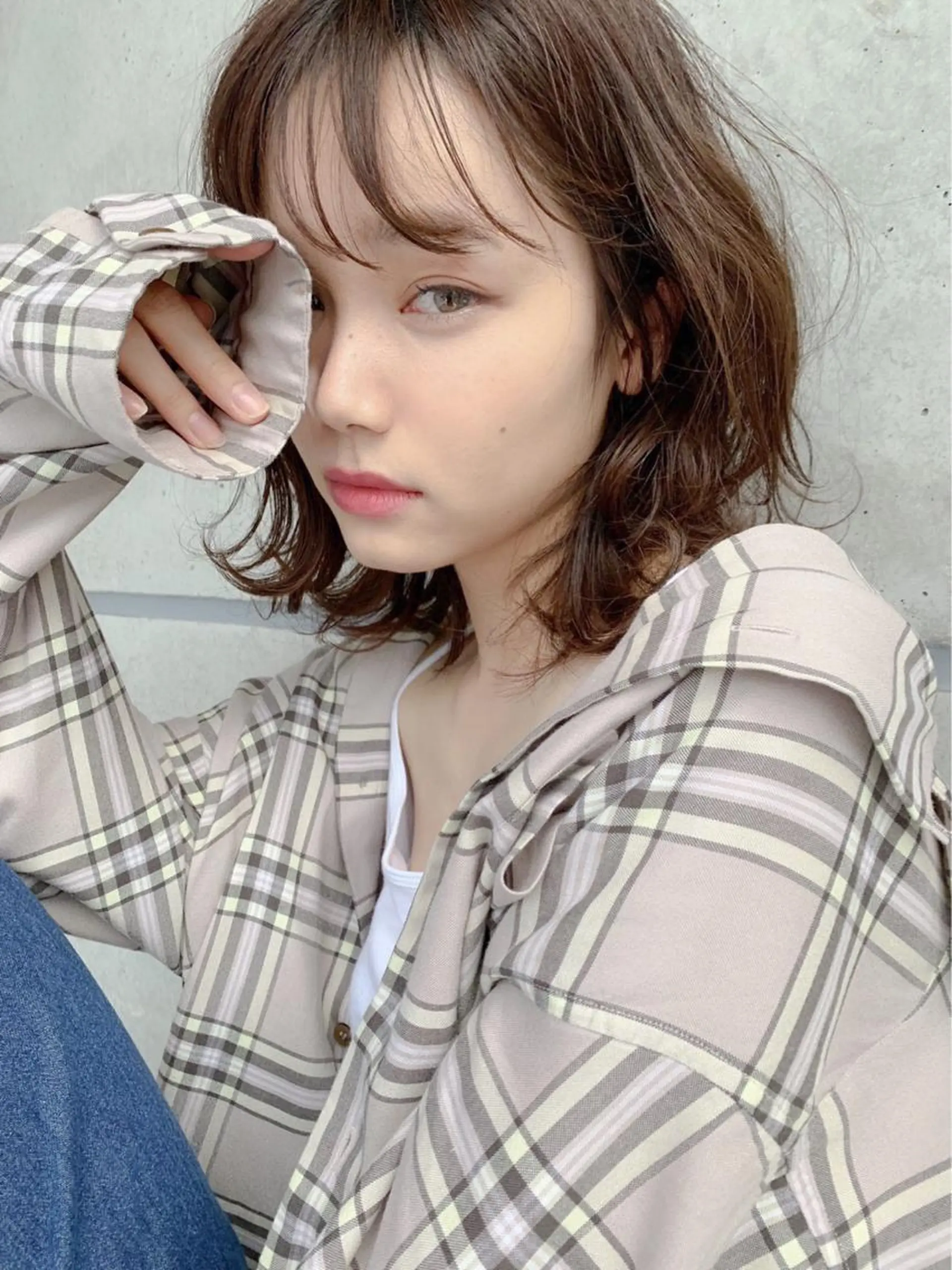 ミディアム 【美容室が苦手な方 専問美容室】MIHOのヘアスタイル