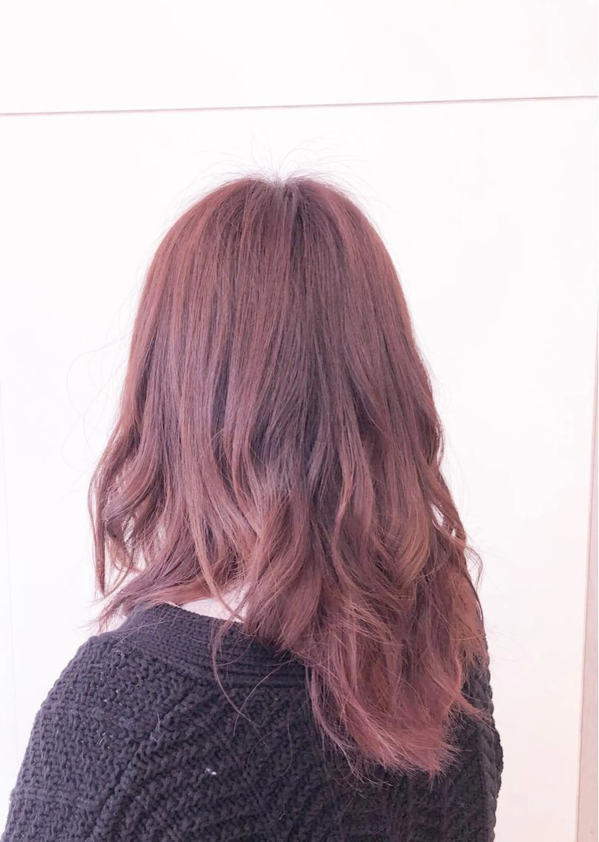 ロング カラー ピンクカラー un 溝の口 伊豆本のマツエク・マツパデザイン