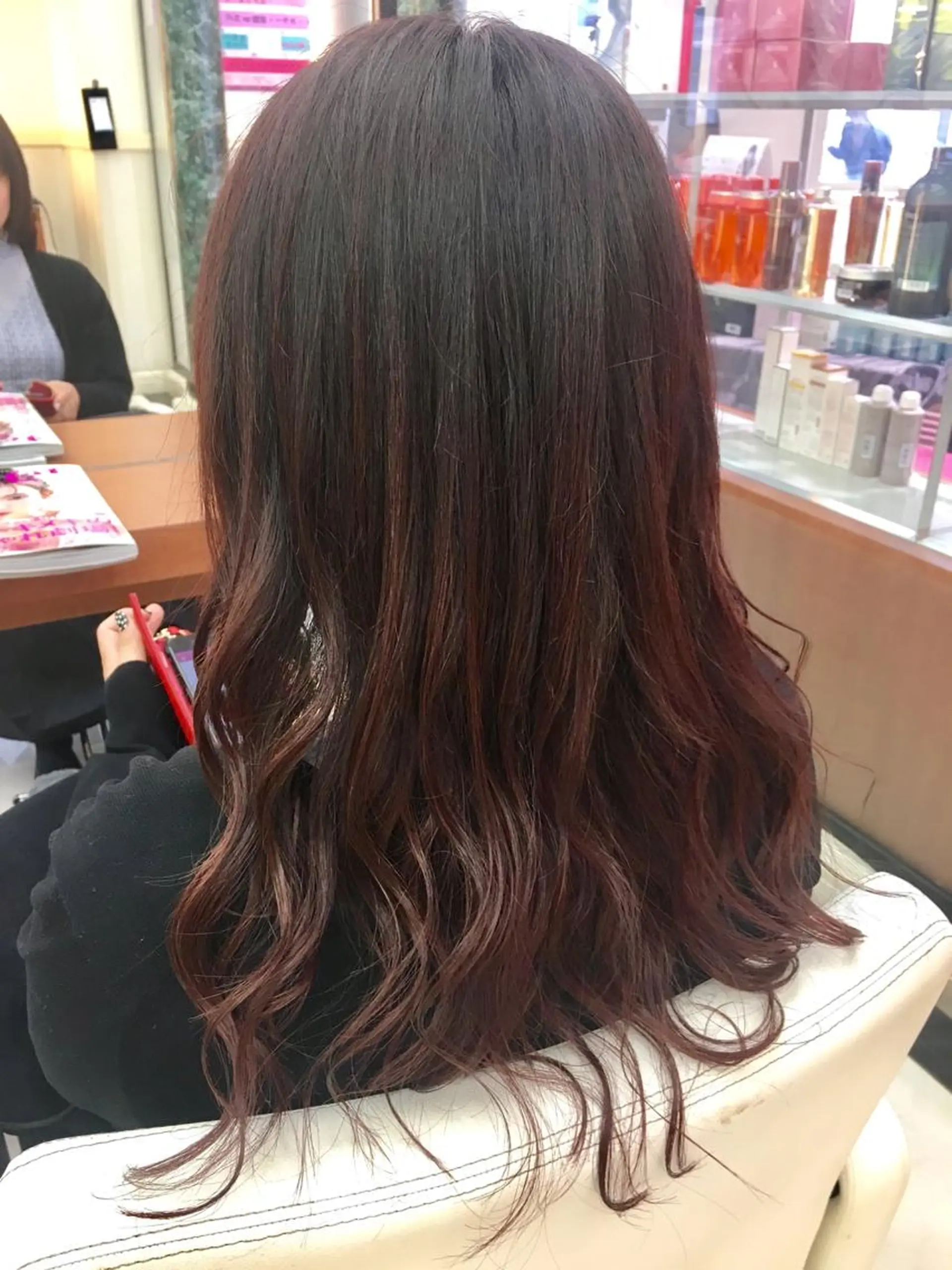 カラー イルミナカラー ピンクカラー 外国人風カラー カット ヘアカラー ブリーチ/バレイヤ ージュ川端裕司のヘアスタイル