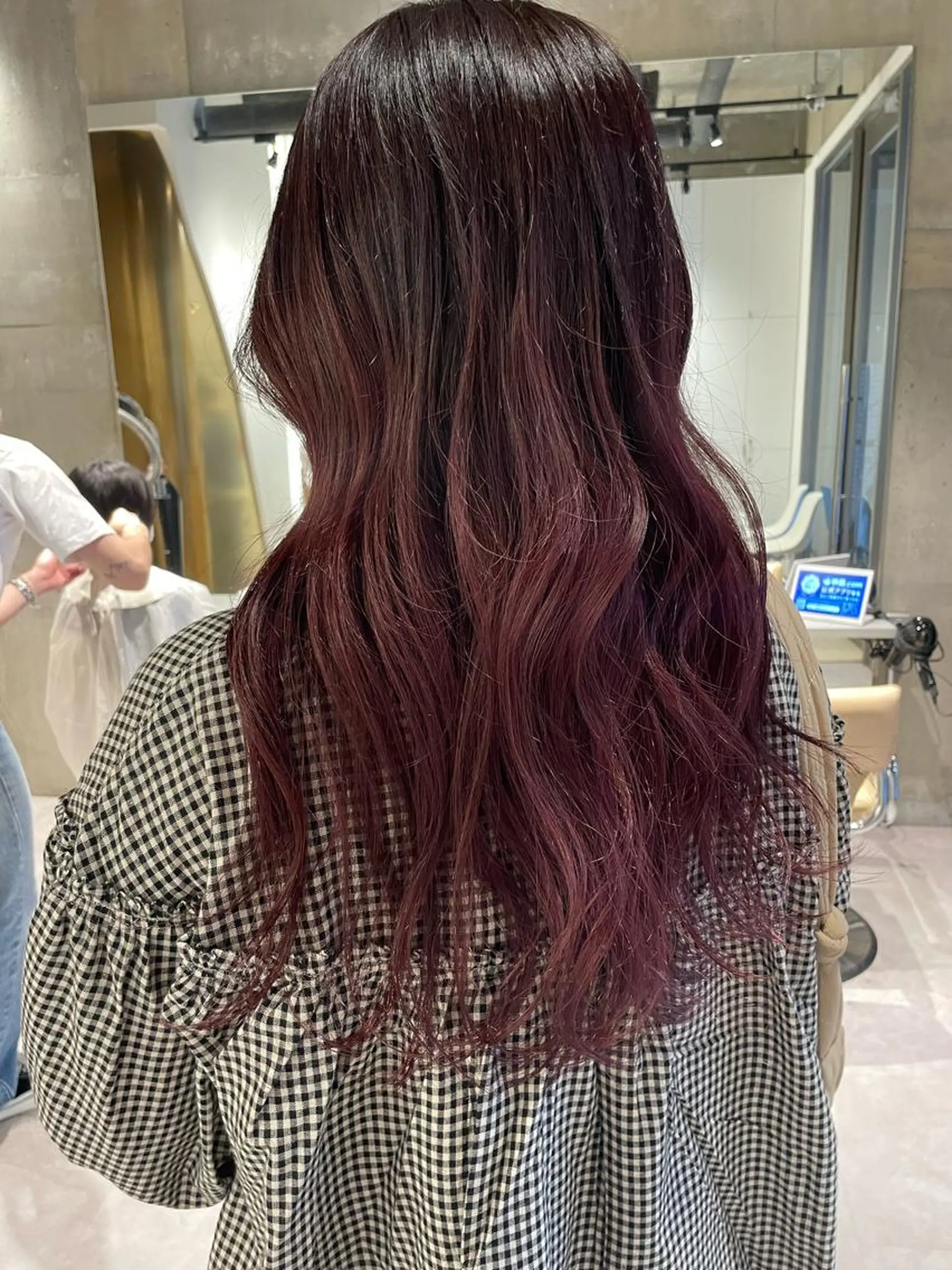ロング カラー パーマ カット ヘアカラー トリートメント ☀️海外レイヤー 🇺🇸/ヒナコのヘアスタイル