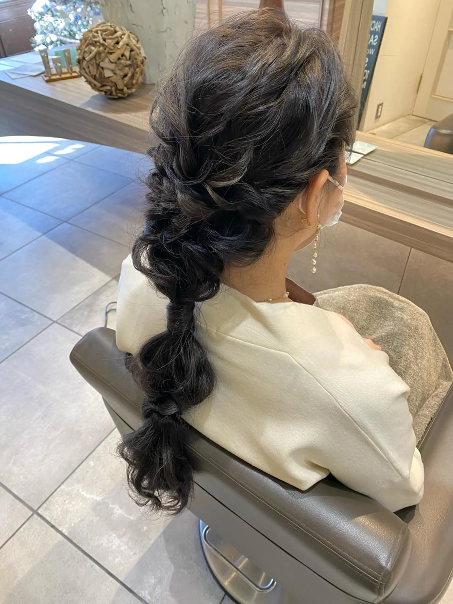ロング ヘアアレンジ ヘアセット 川越 輝梨奈のヘアスタイル