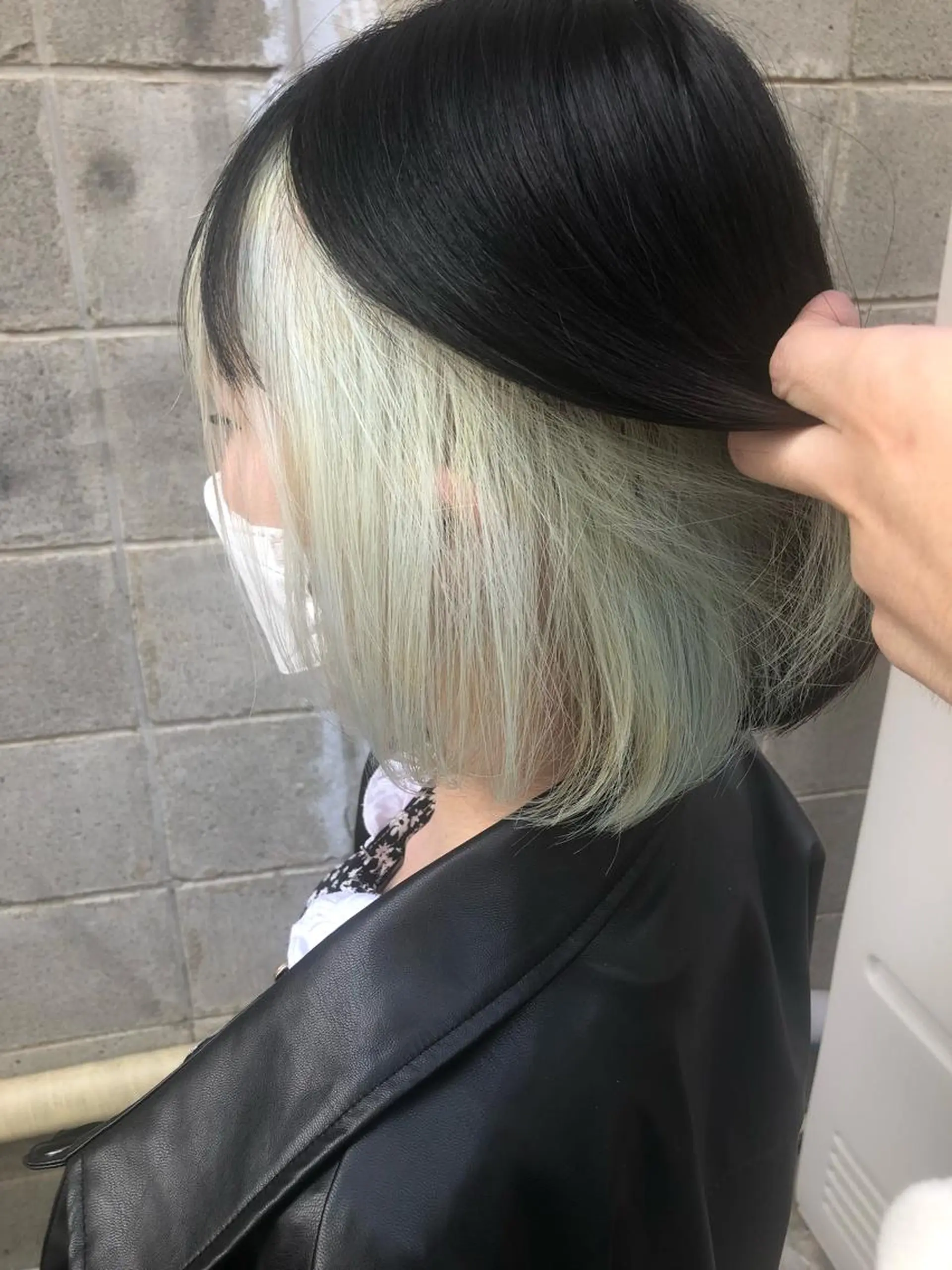 カラー ダブルスキルエクステ /羽エクステ白石宇由のヘアスタイル