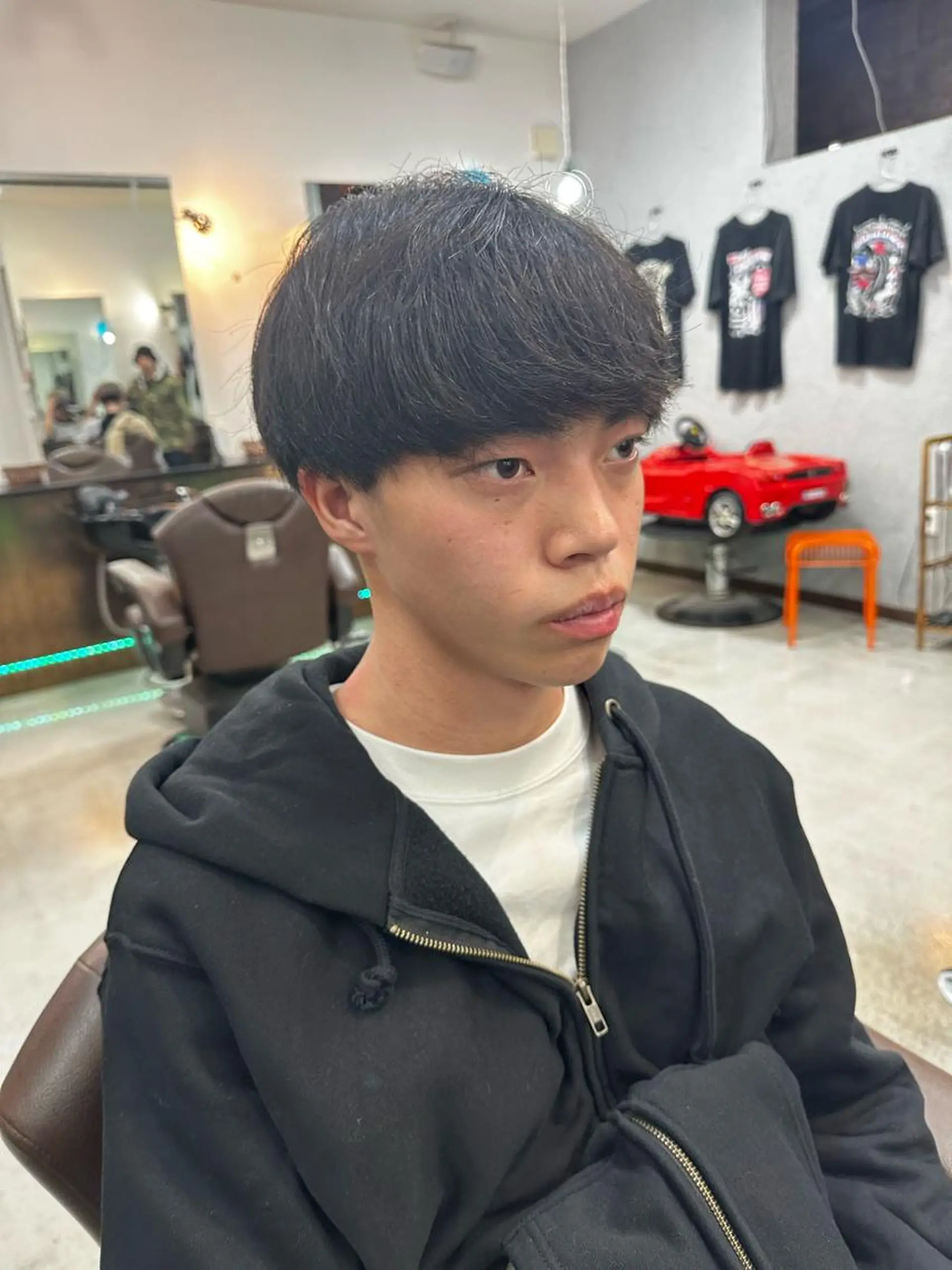 ショート メンズ マッシュ カット メンズカットNo,1 小池 魔裟斗のヘアスタイル