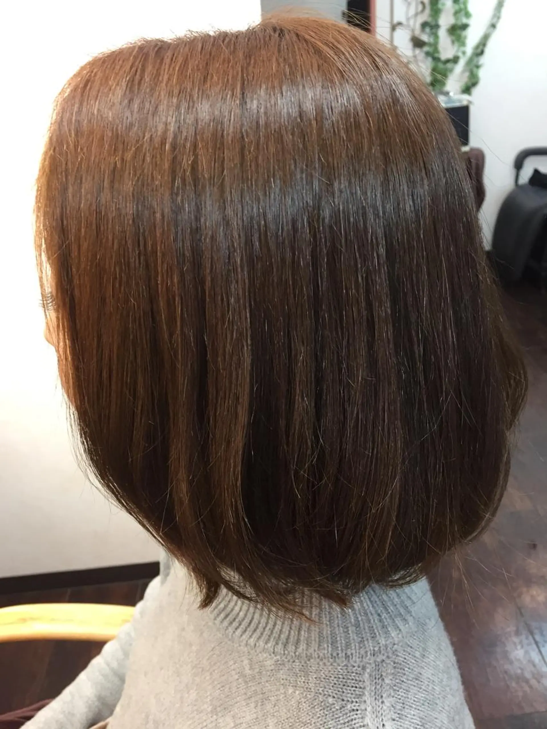 ミディアム パーマ 桧山 真のヘアスタイル