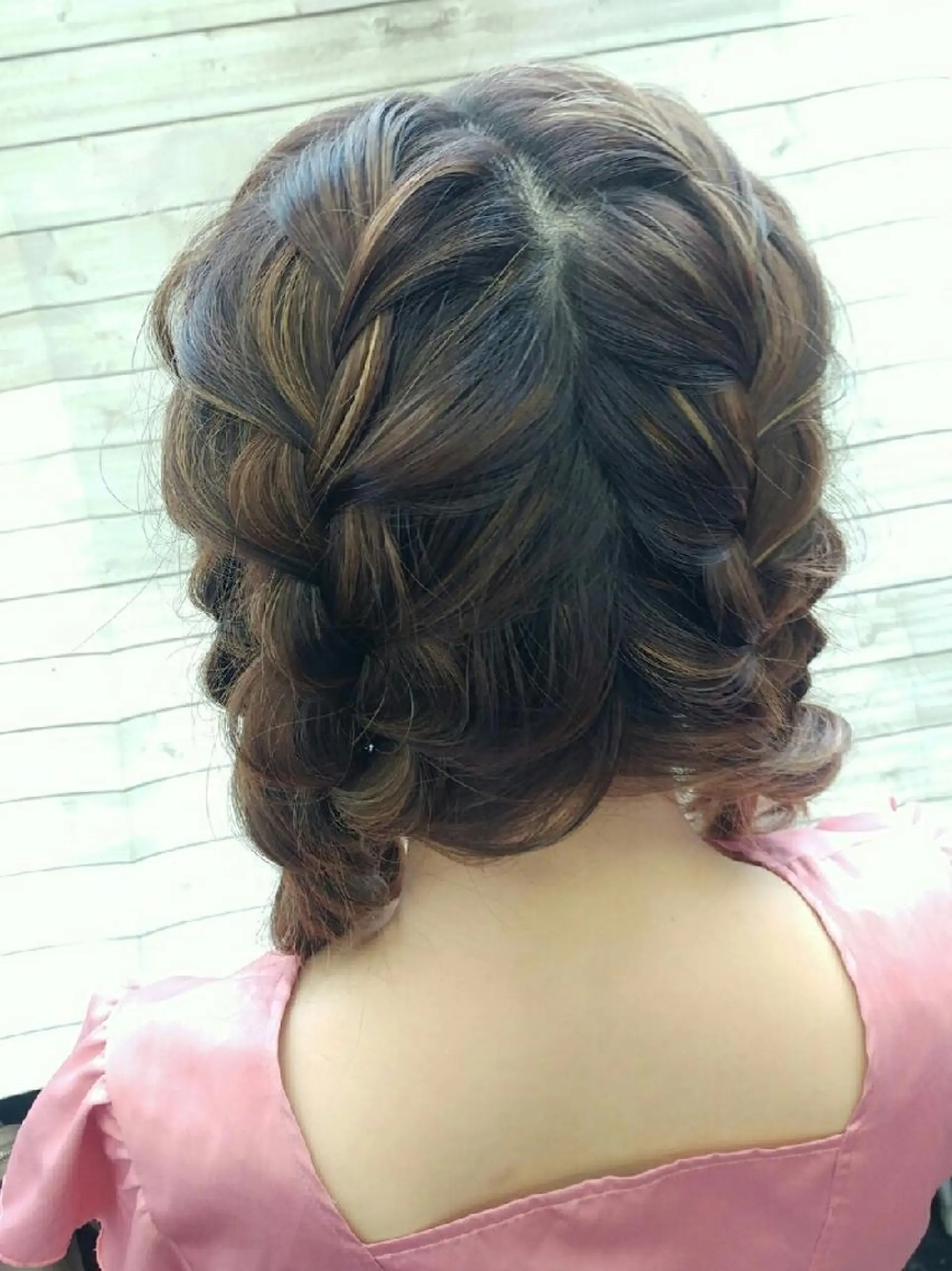 セミロング ヘアセット HORI 　tのヘアスタイル