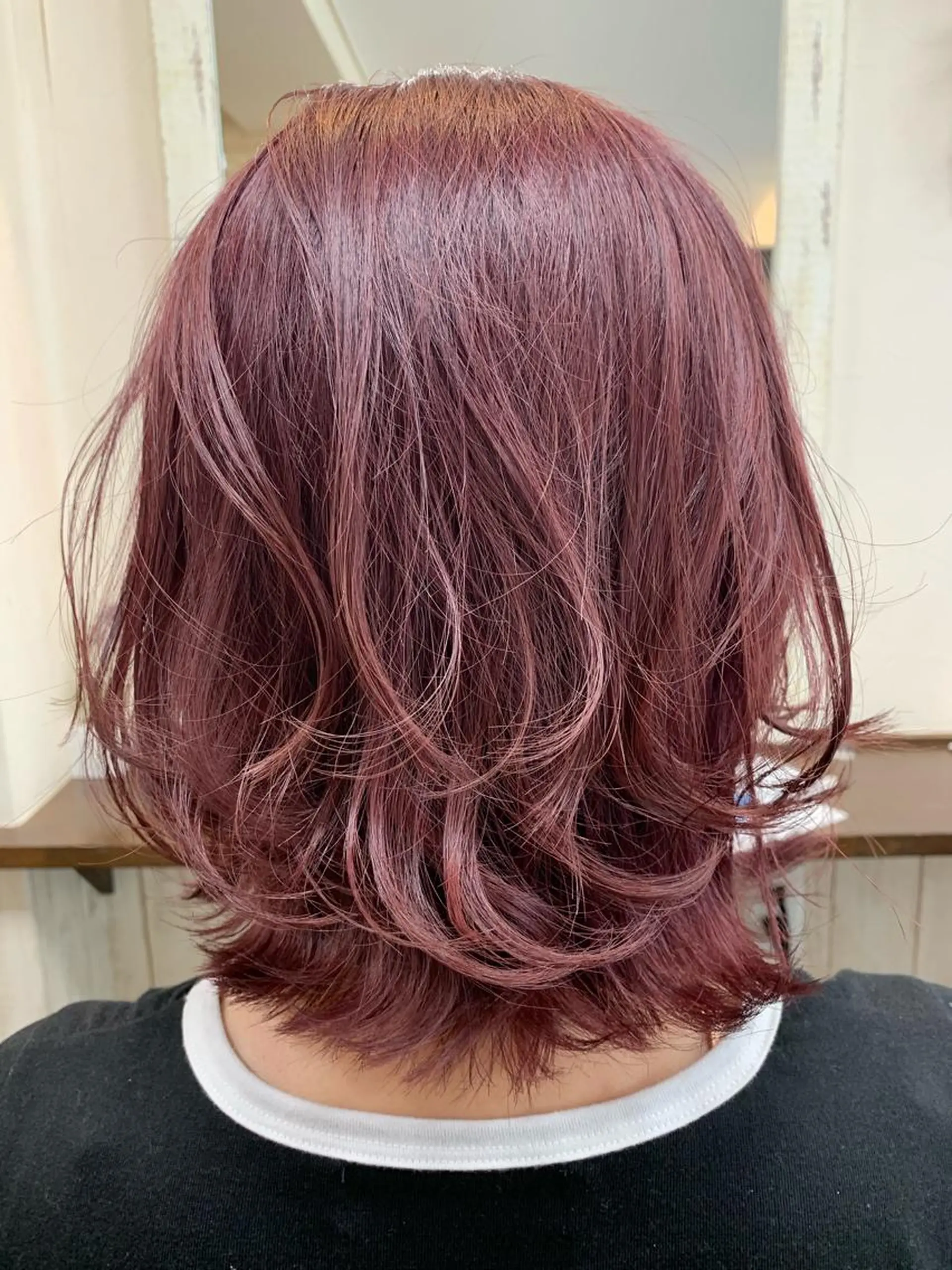 ミディアム カラー est hair Ameri 松戸西口店所属・est  店長 ✂︎高橋✂︎のヘアスタイル