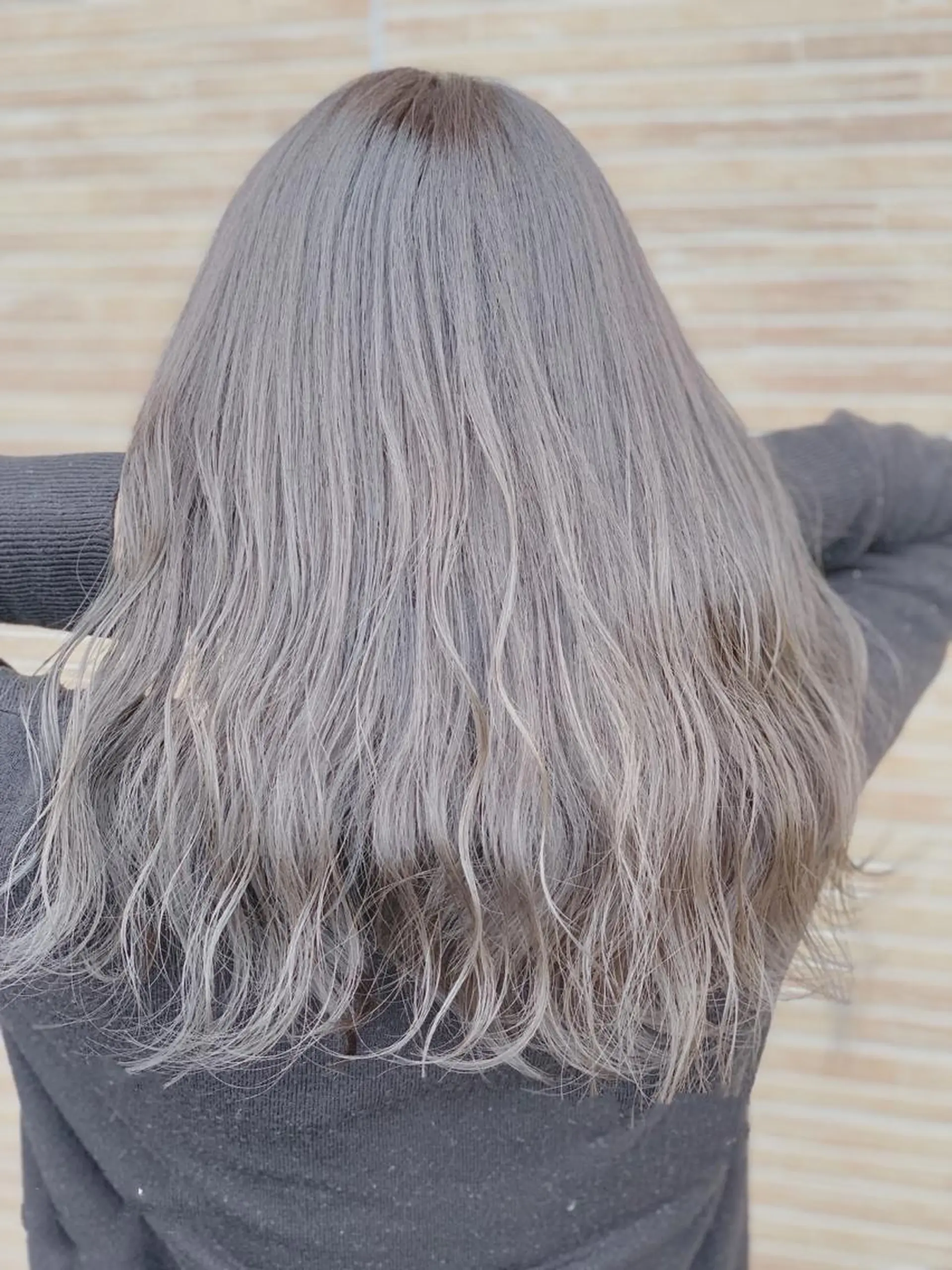 ロング メンズスタイル バレイヤージュ　齋藤のヘアスタイル
