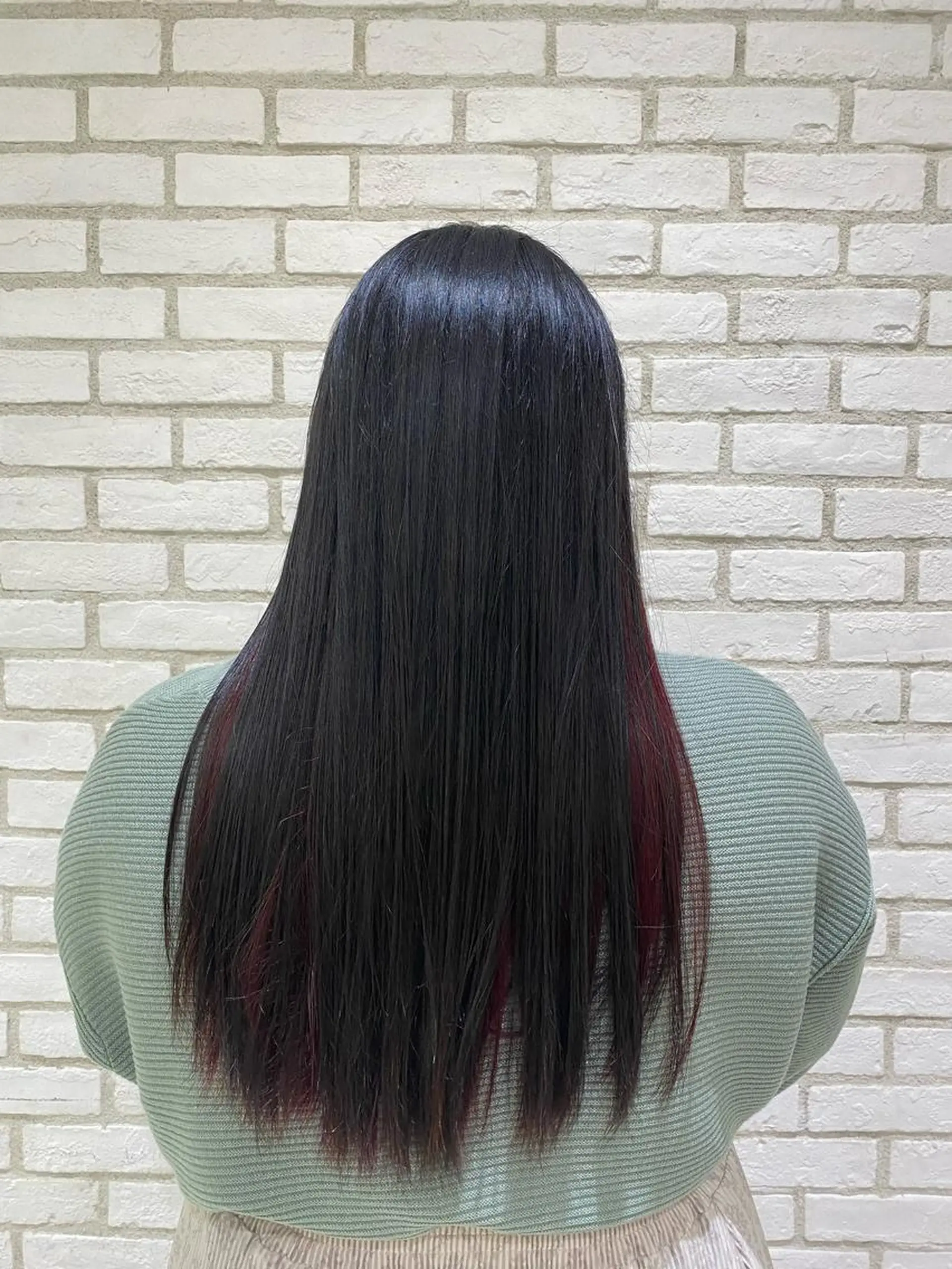 ロング モデル募集中 松原京のヘアスタイル