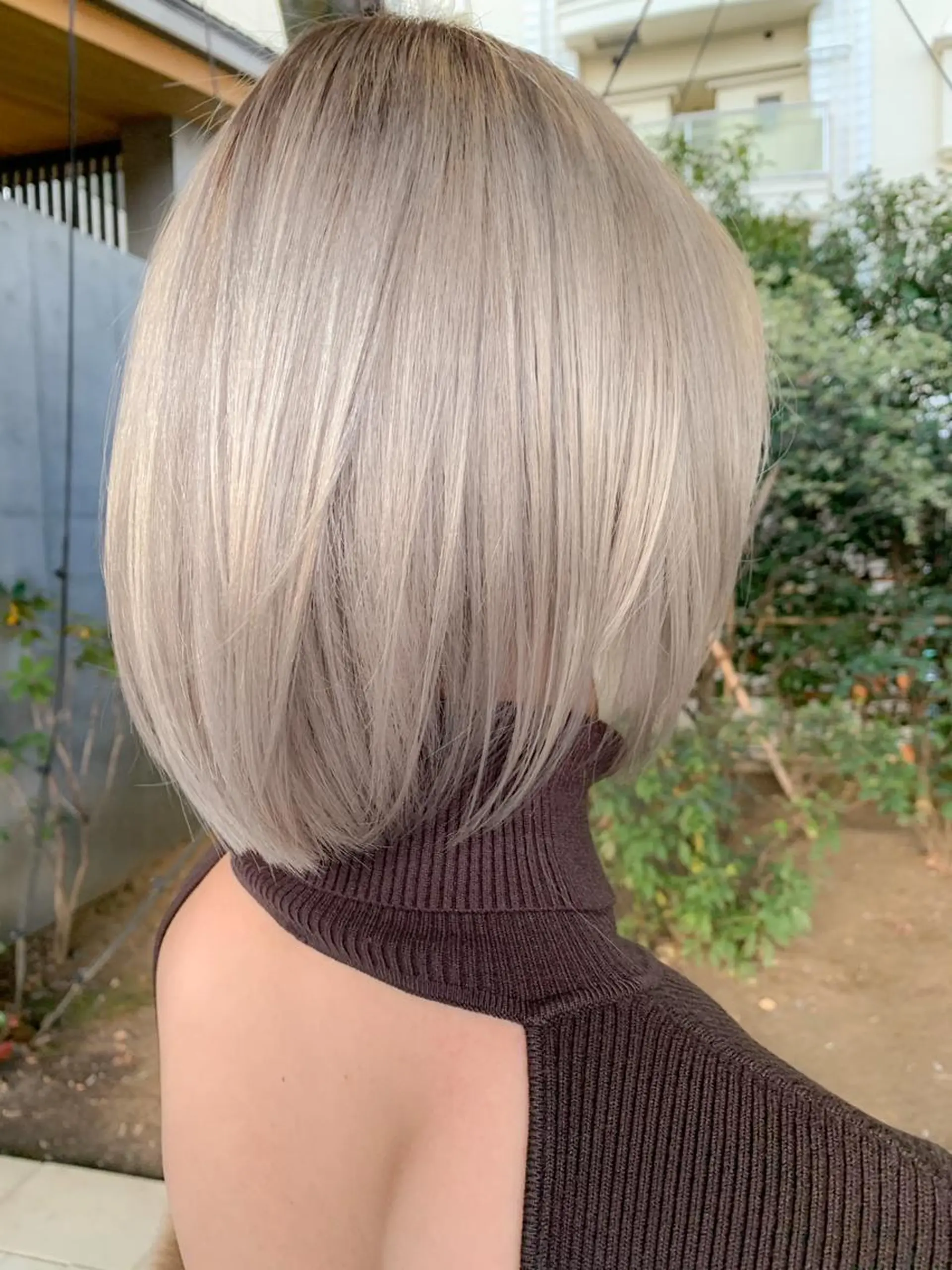 ショート カラー ベージュカラー ブリーチ ハイトーンカラー ホワイトベージュ 髪質改善 topstylist fukudaのその他イメージ