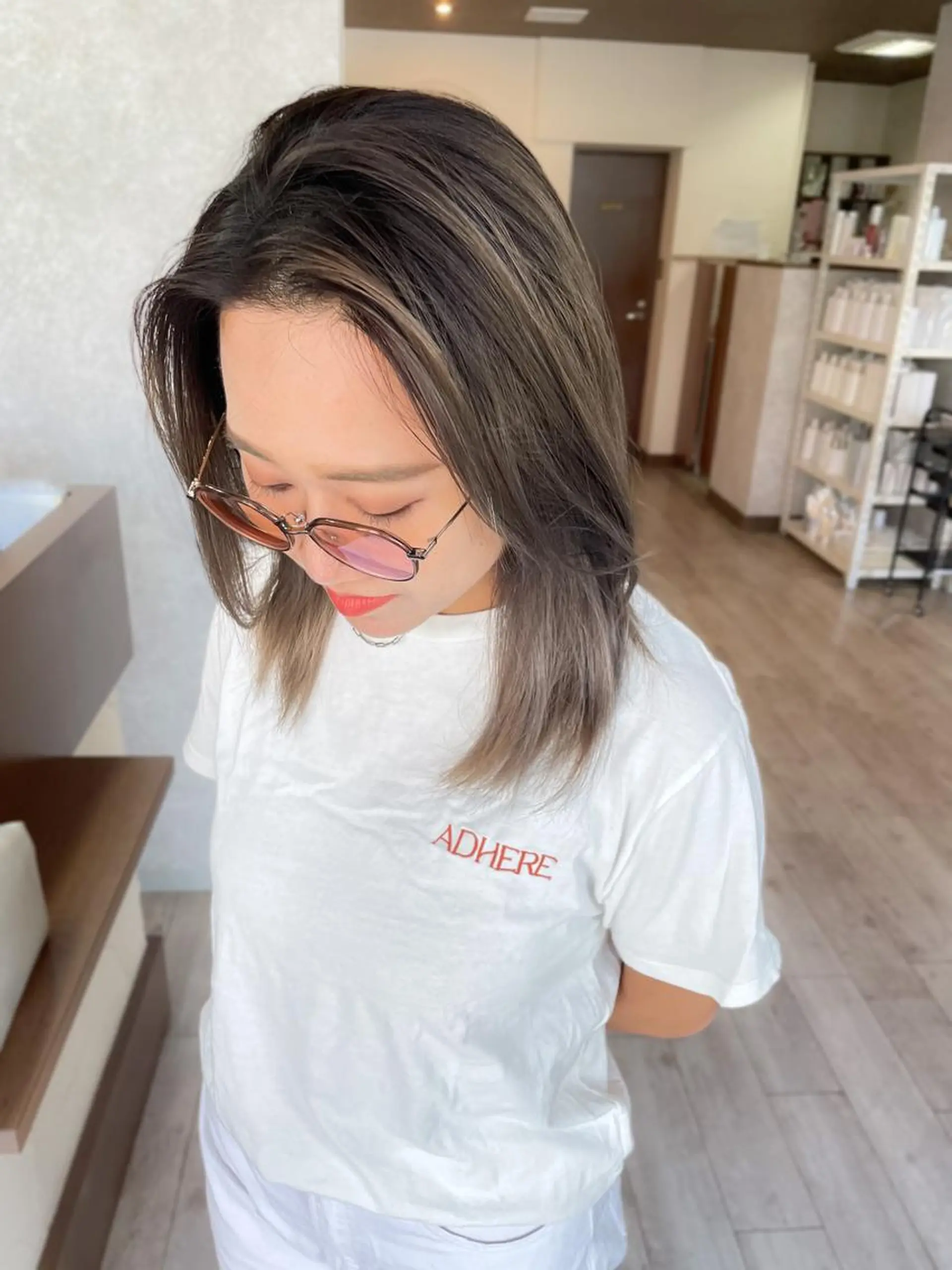 ミディアム カラー 🫧ヒシダアキ taboo.i🫧のヘアスタイル