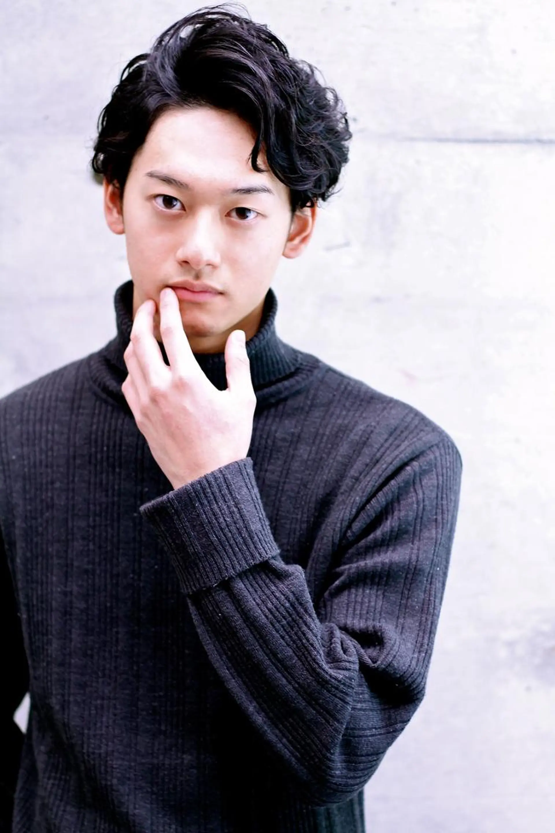 ショート メンズ 韓国メンズヘア　ミル クティボブ　足立佳代のヘアスタイル