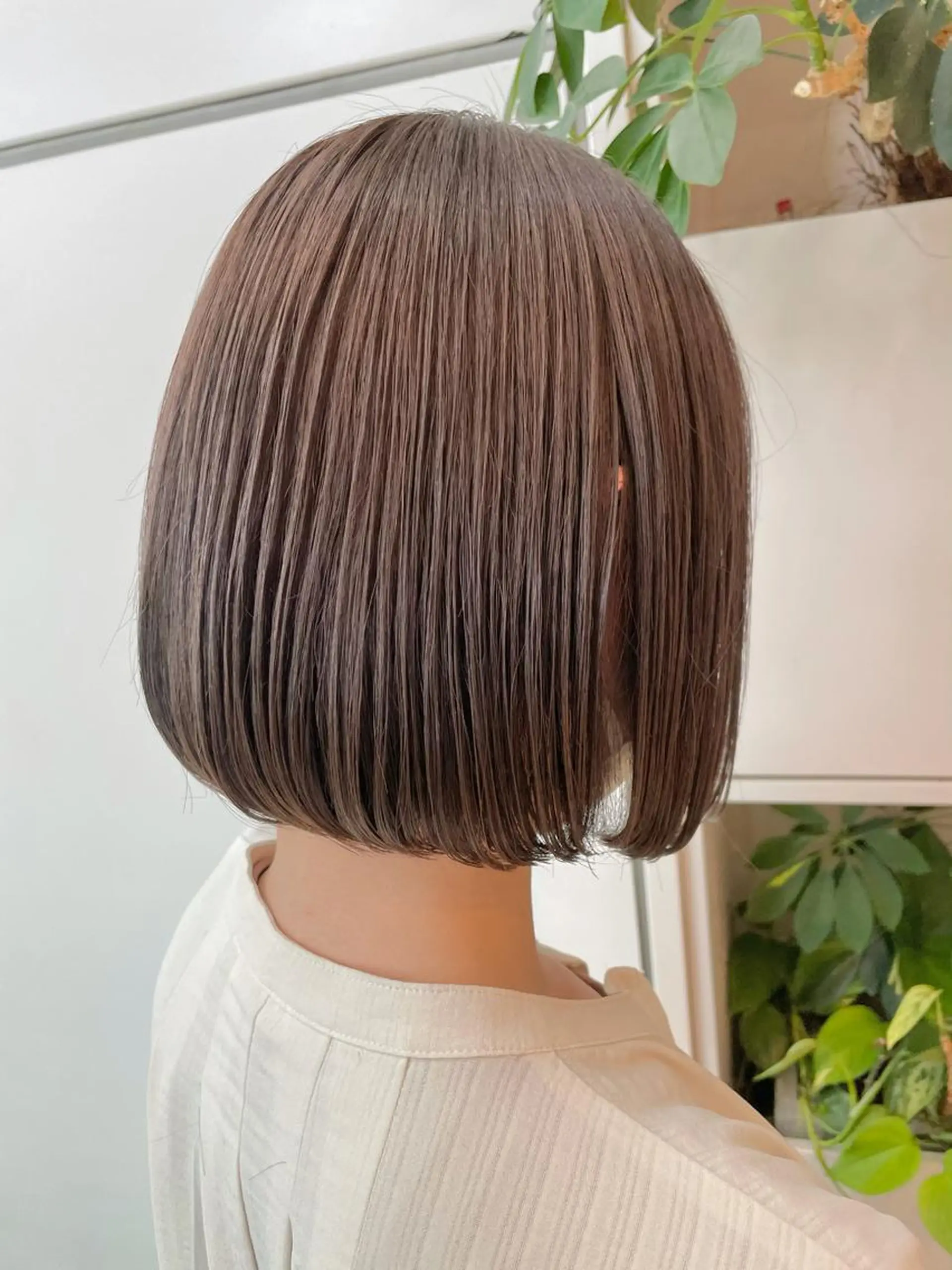 ショート カット ヘアカラー トリートメント 東北No.1完全個室 💐梶谷社長のヘアスタイル