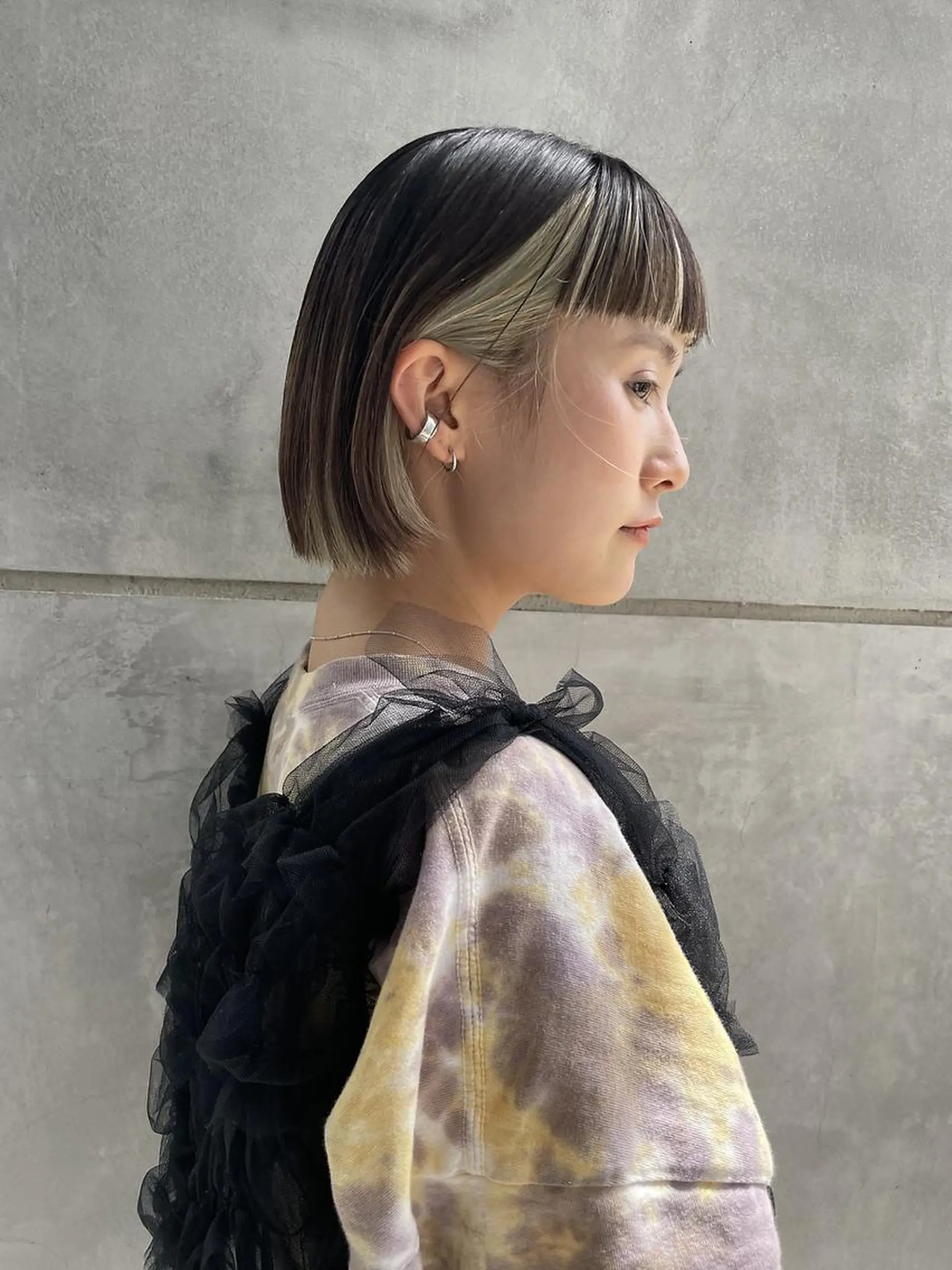 ショート カット ヘアカラー トリートメント 一ノ瀬 暁のヘアスタイル