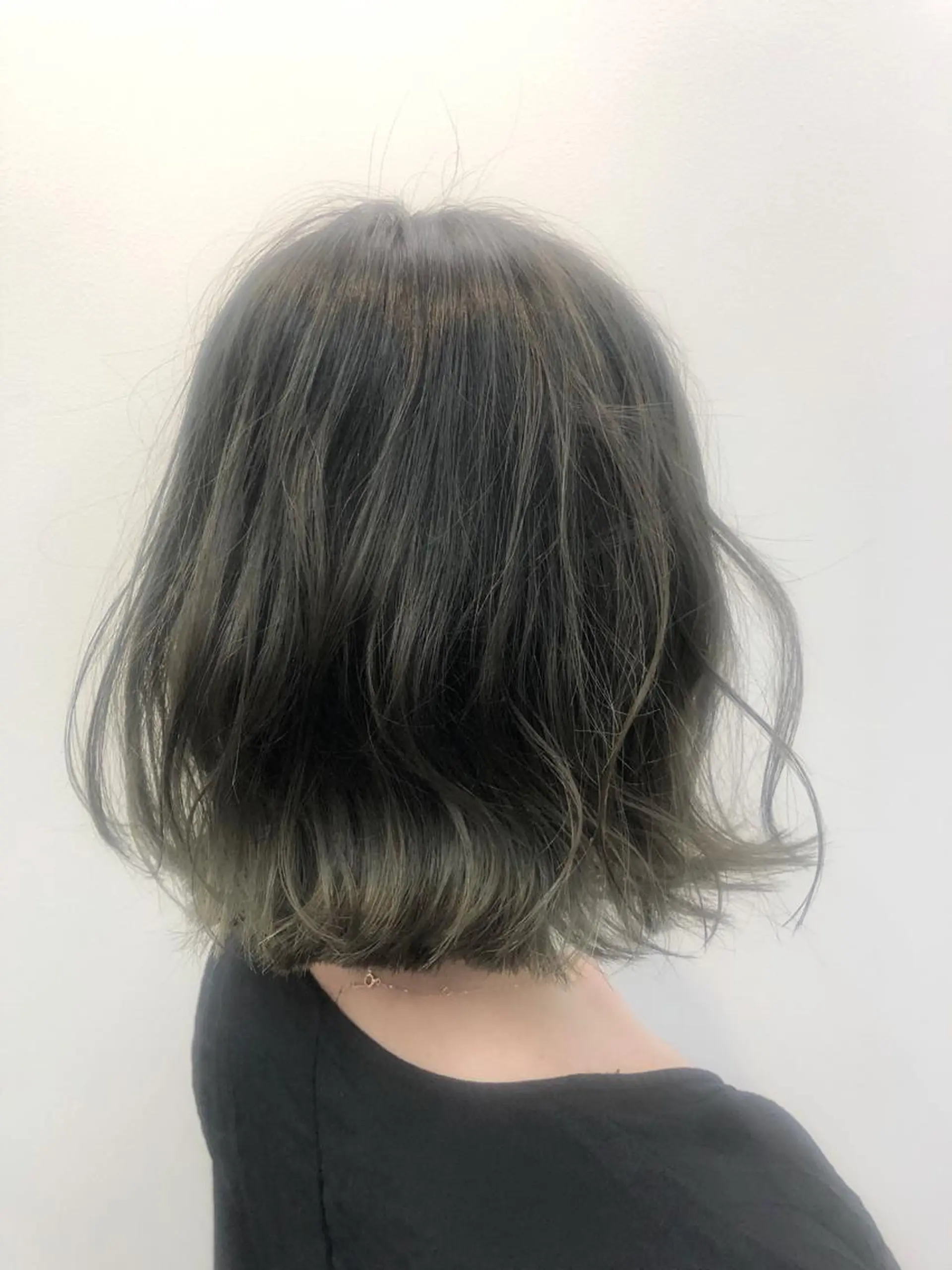 カラー グラデーションカラー ハイライトカラー ヘアカラー トリートメント ヘッドスパ グレージュ/髪質改善 Yamato.hのヘアスタイル