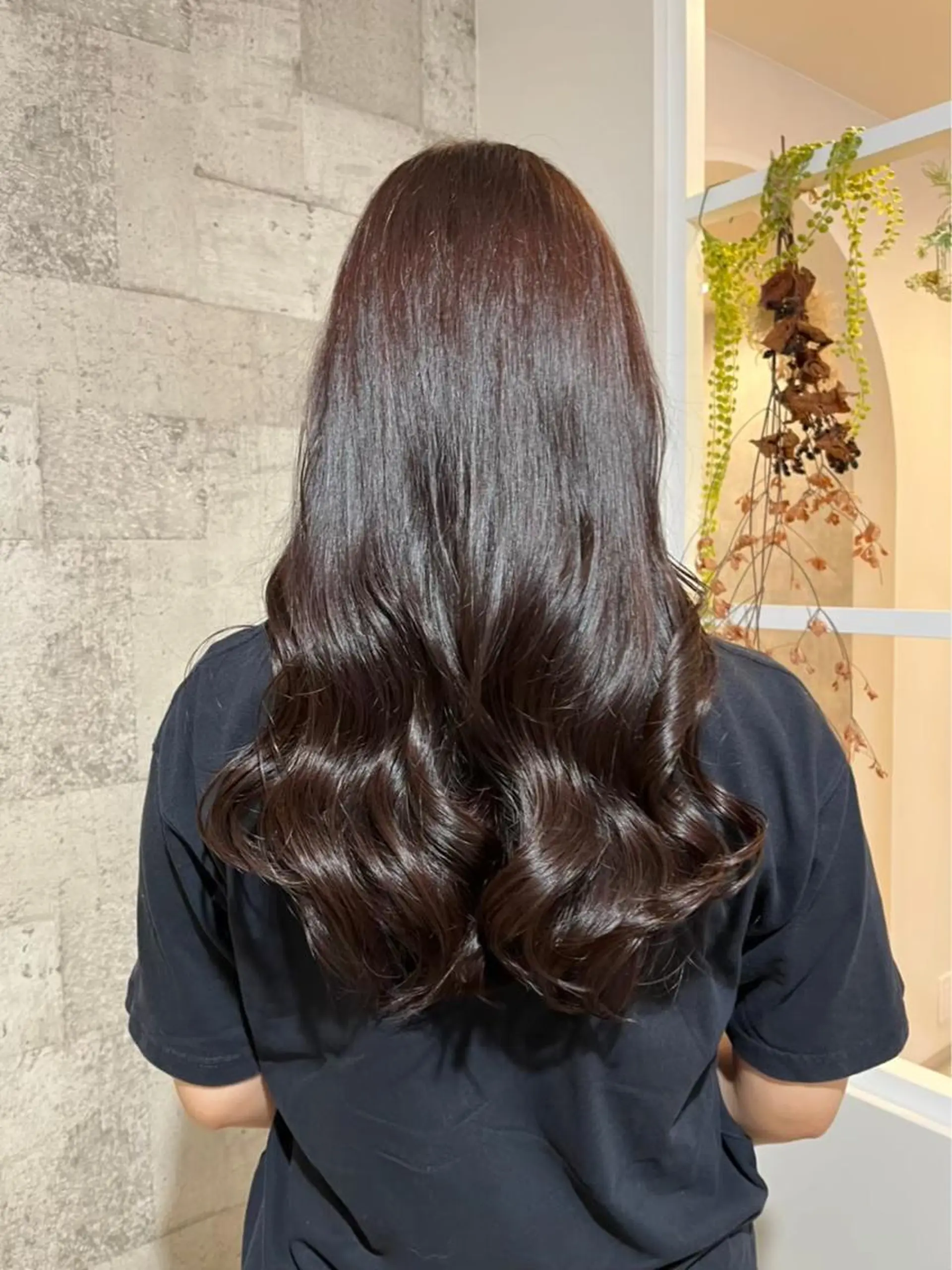 ロング カラー 🪞Unge チヒロ 女性限定のヘアスタイル