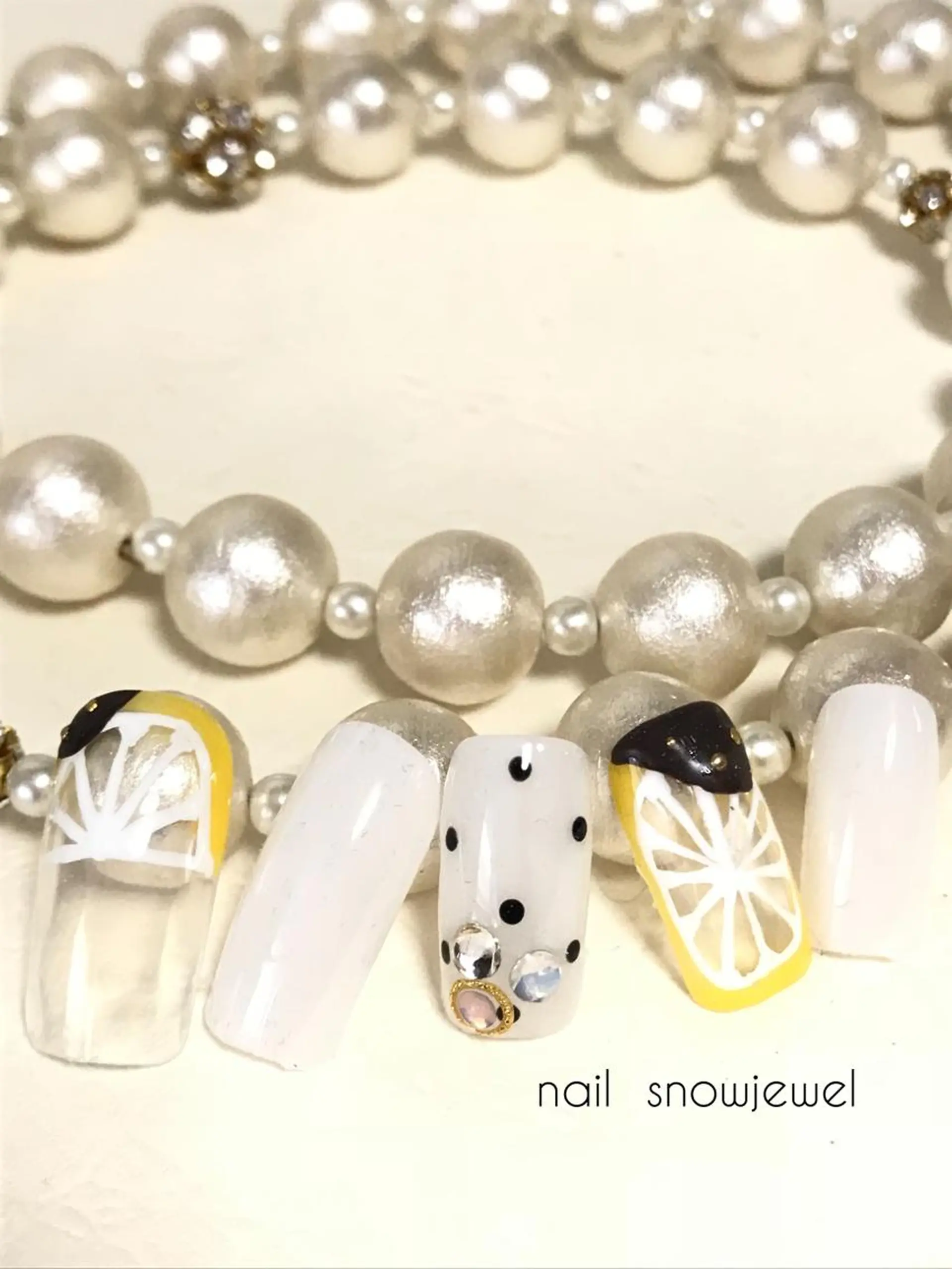ネイル ドット nail snowjewelのネイルデザイン