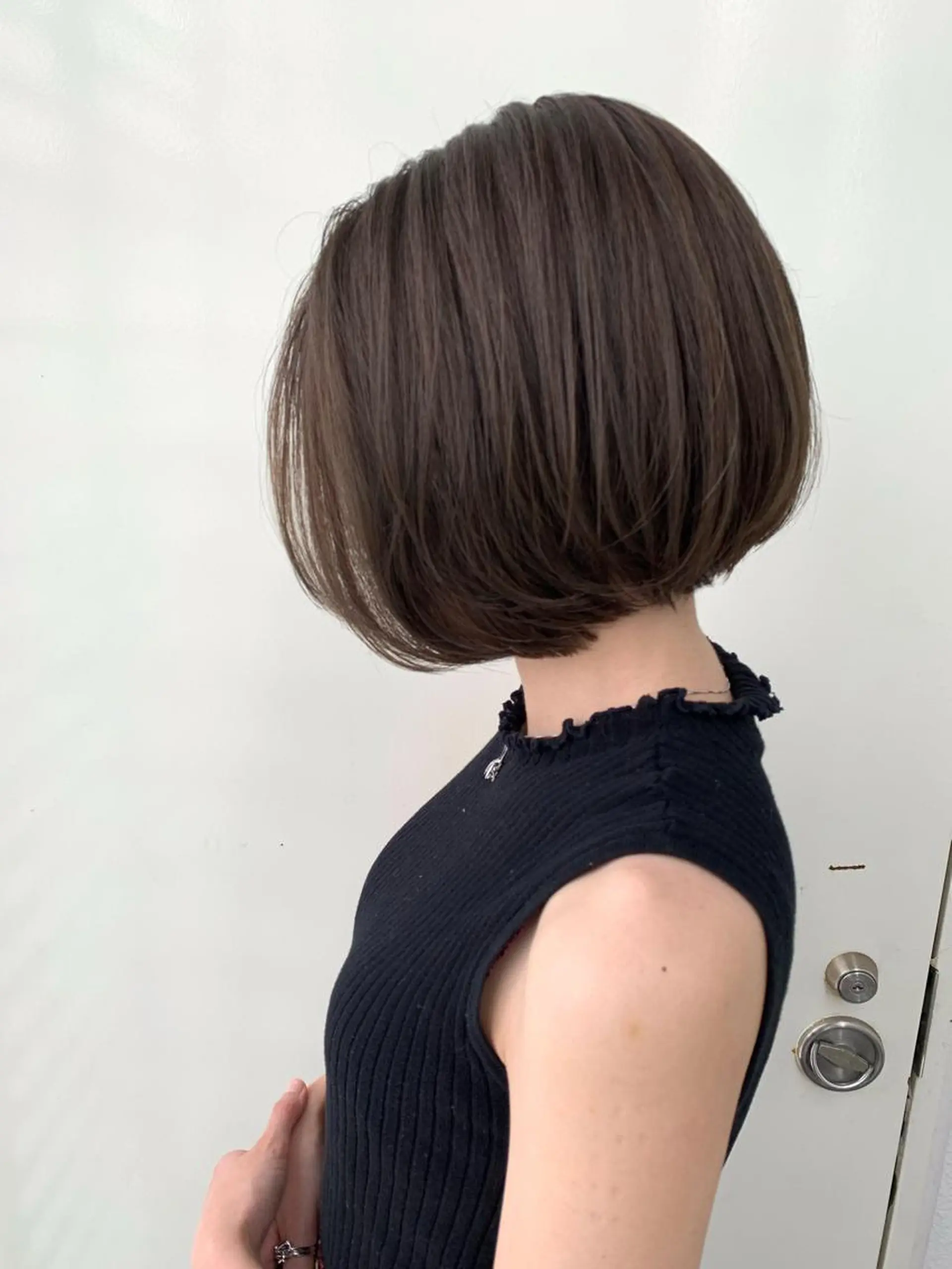 ショート カラー パーマ ヘアアレンジ メンズ ネイル マツエク・マツパ マッシュ グレージュ ラベンダーカラー ラベンダーグレージュ ラベンダーグレー Zina福岡天神🪞 髪質改善🪞レイヤーのヘアスタイル