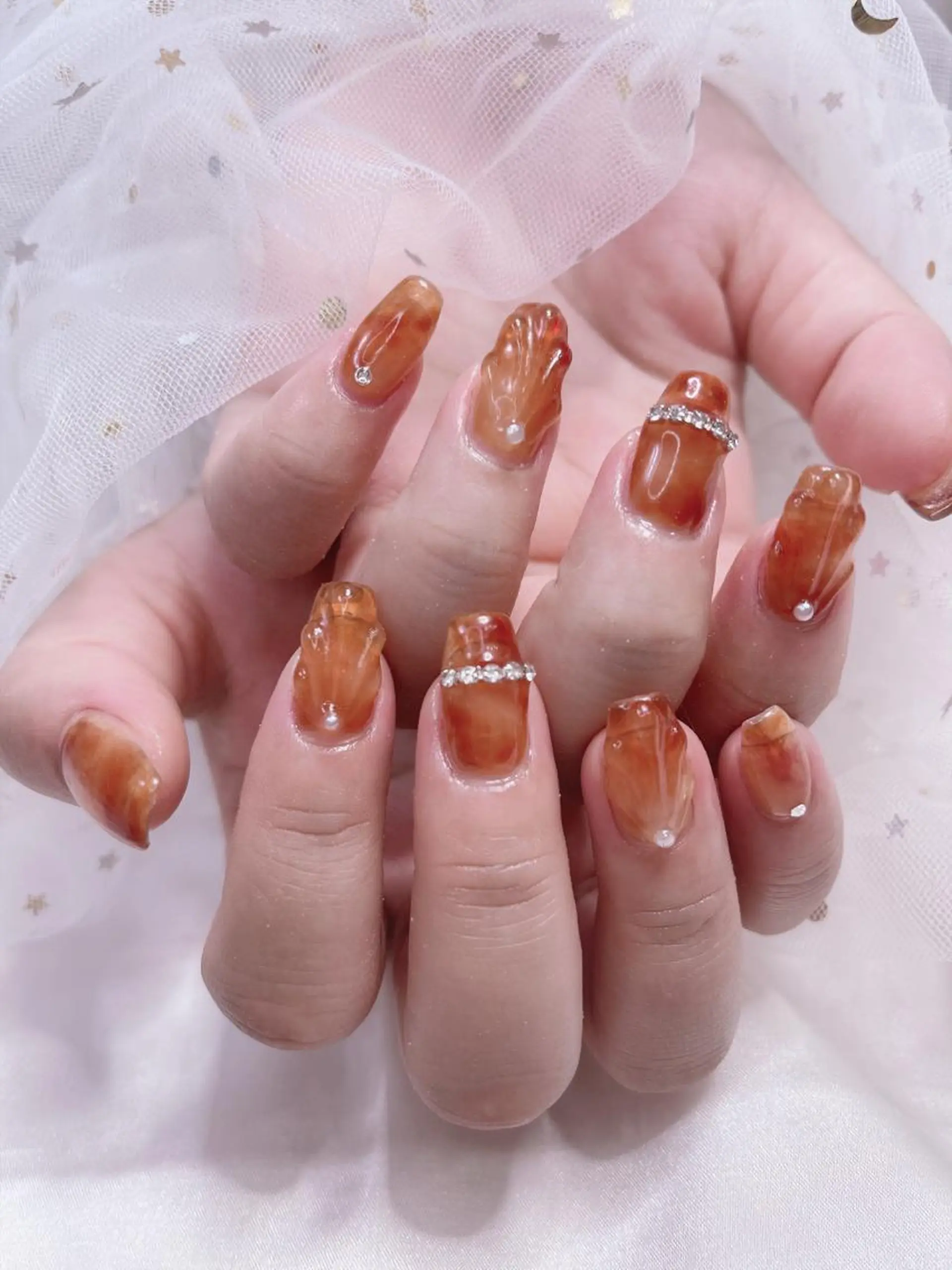 ネイル ハンドネイル ジョリ kasumi🌹💅のネイルデザイン