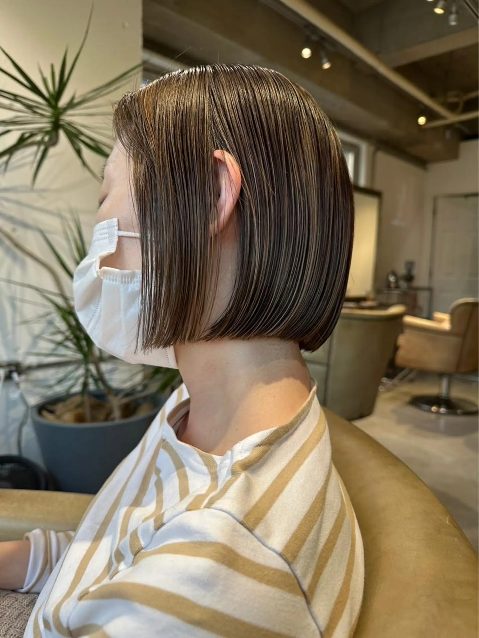 ショート ボブ 聖 来のヘアスタイル