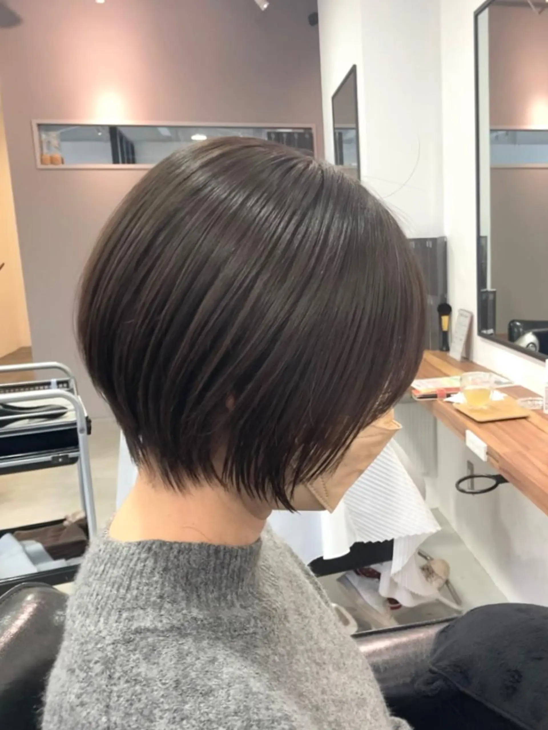 ショート ショートボブ ボブ ショートヘア 中江 翔のヘアスタイル