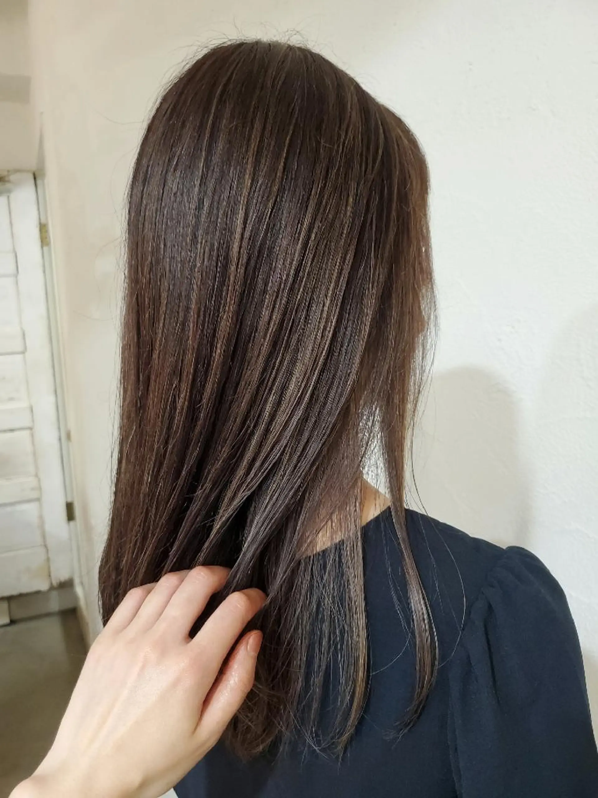 ロング カラー ハイライトカラー ハイライト パ ルのヘアスタイル