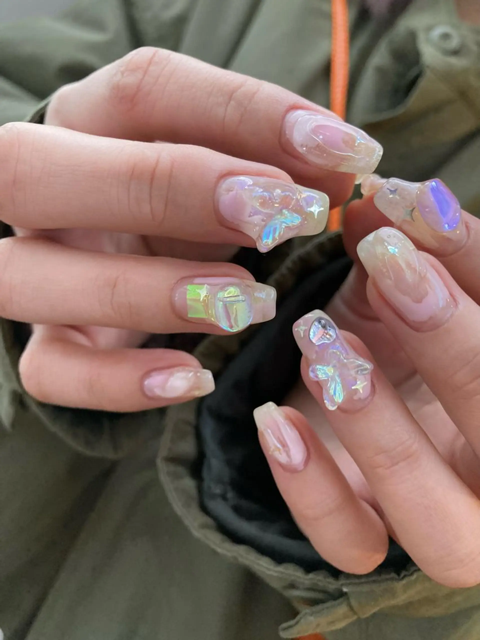 ネイル kana/モード ・グランジ໒꒱のネイルデザイン