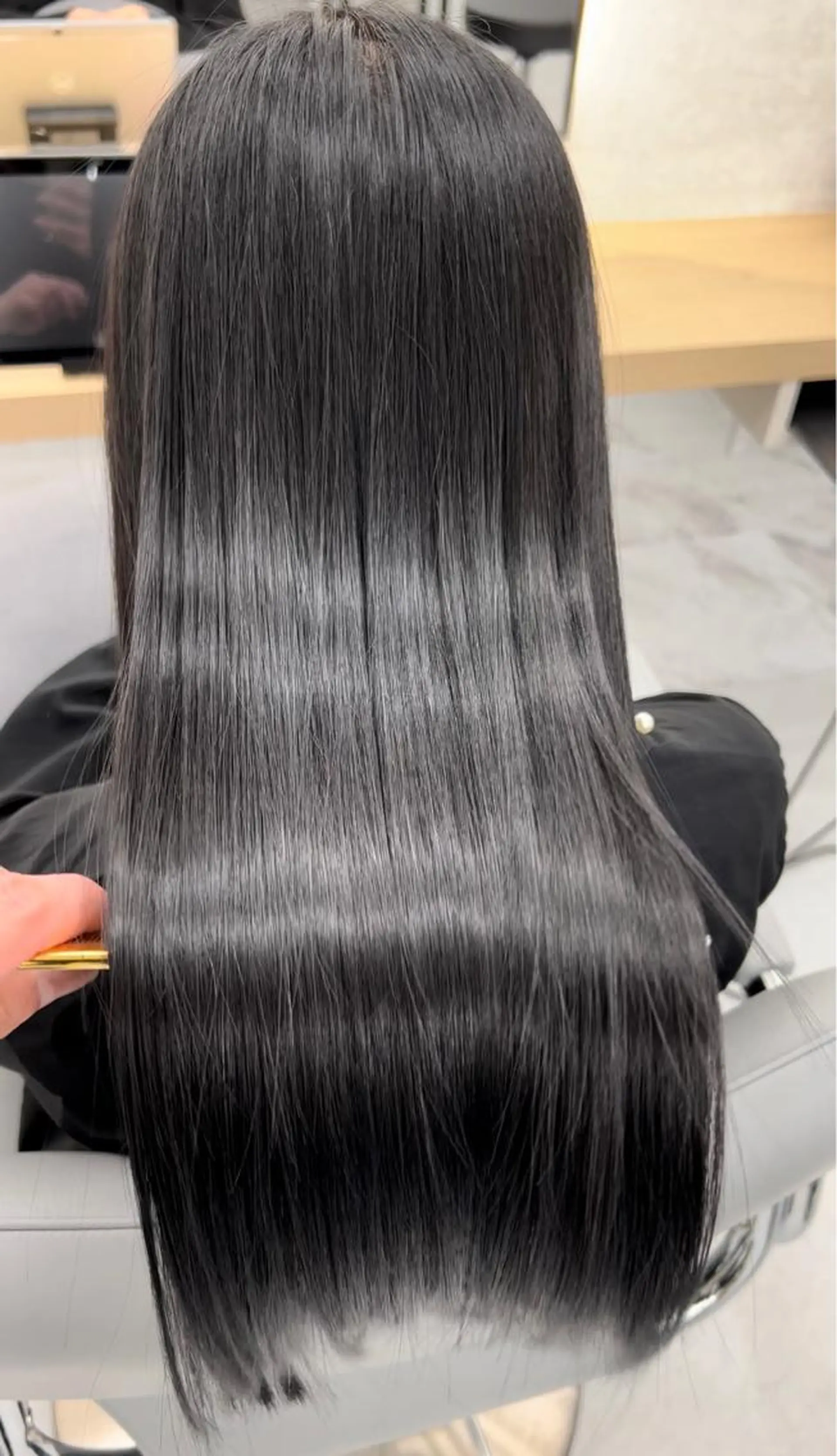 ロング カラー カット ヘアカラー トリートメント 髪質改善カラー、美髪 トリートメント専門のヘアスタイル