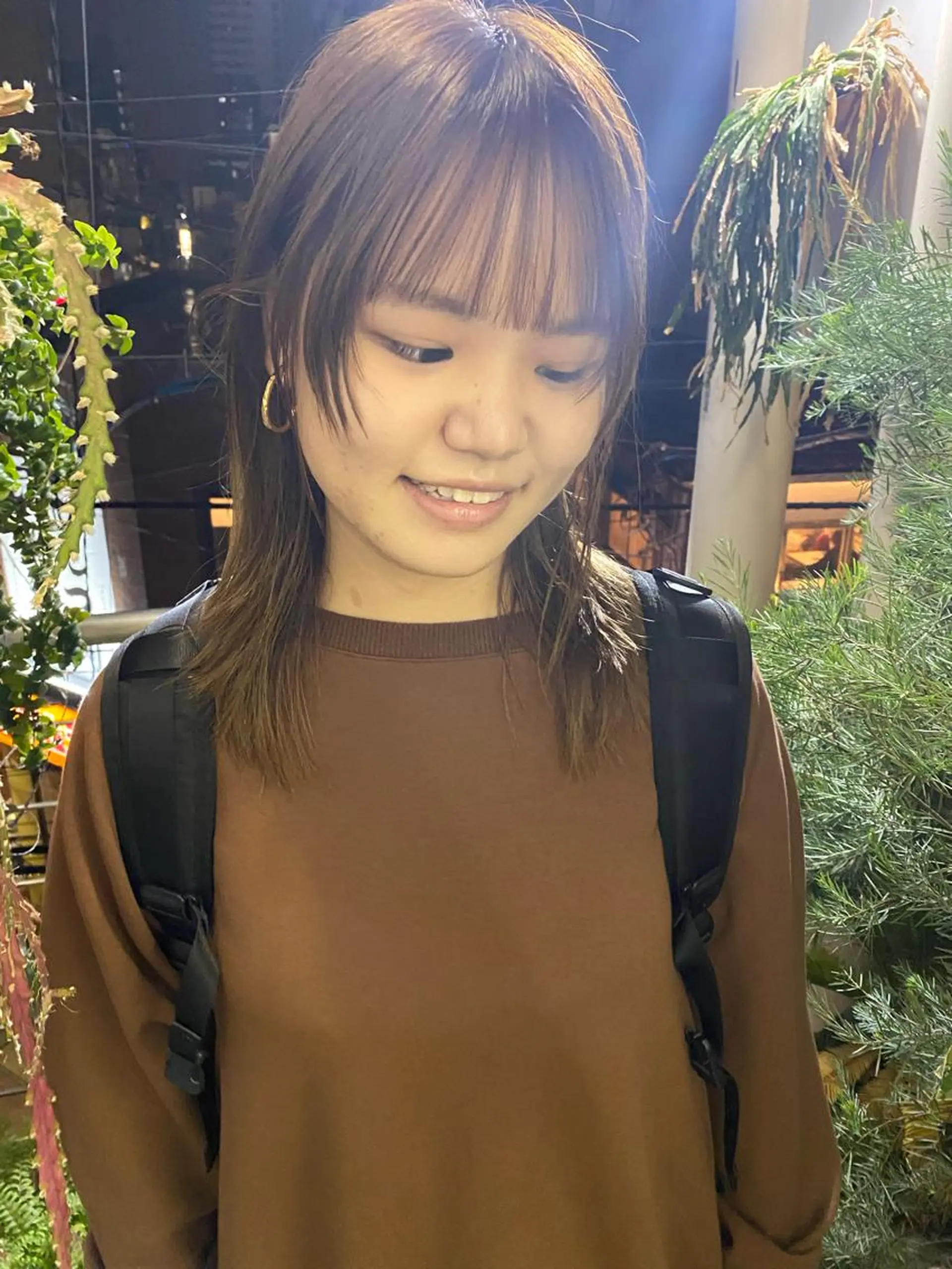 セミロング カラー バレイヤージュ ブリーチ ケアブリーチ ダブルカラー グラデーションカラー カット ヘアカラー トリートメント qiie/ワンカラー インナーカラーのヘアスタイル