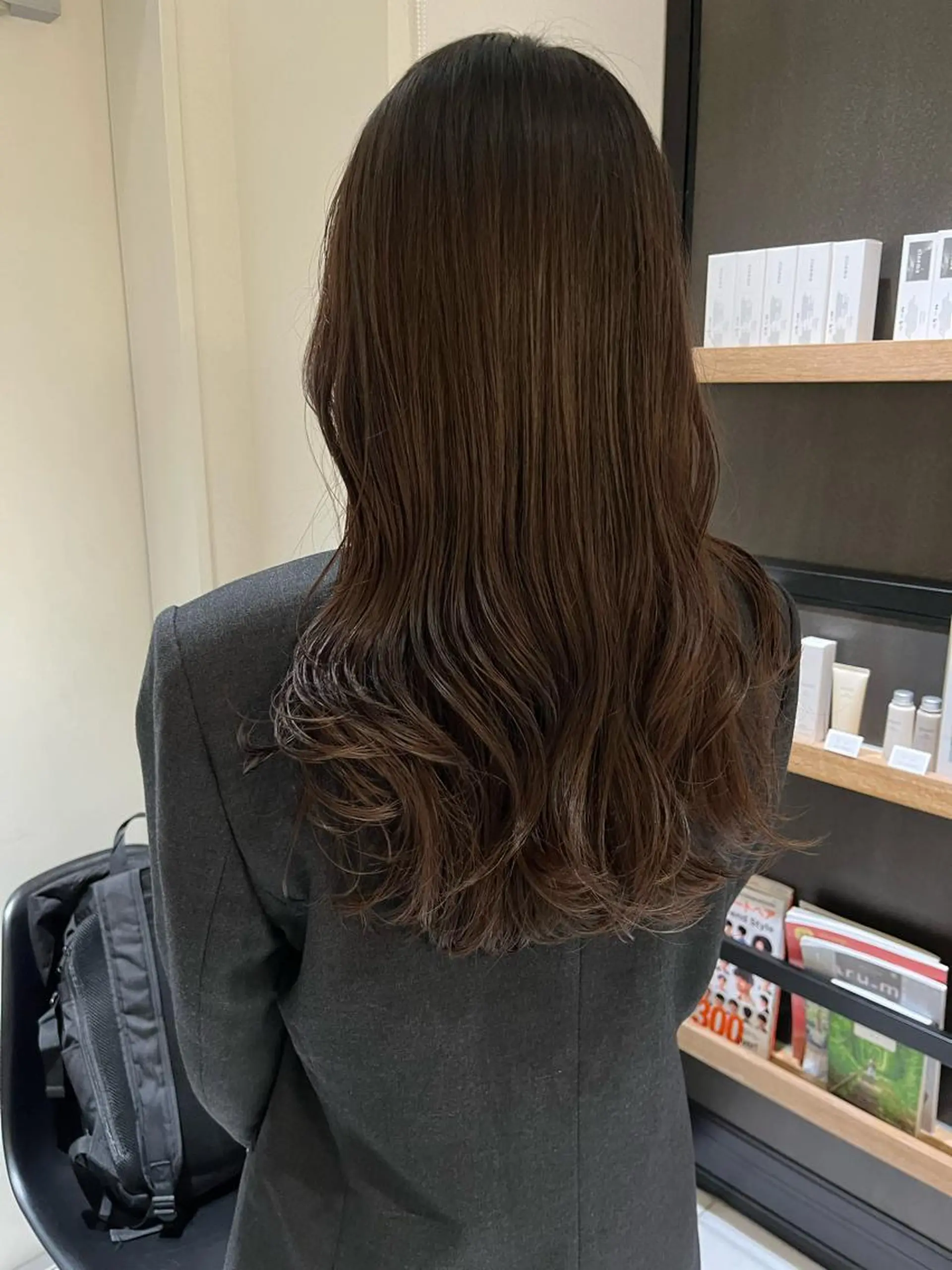 ロング カラー パーマ 縮毛矯正 武樋 さやかのヘアスタイル