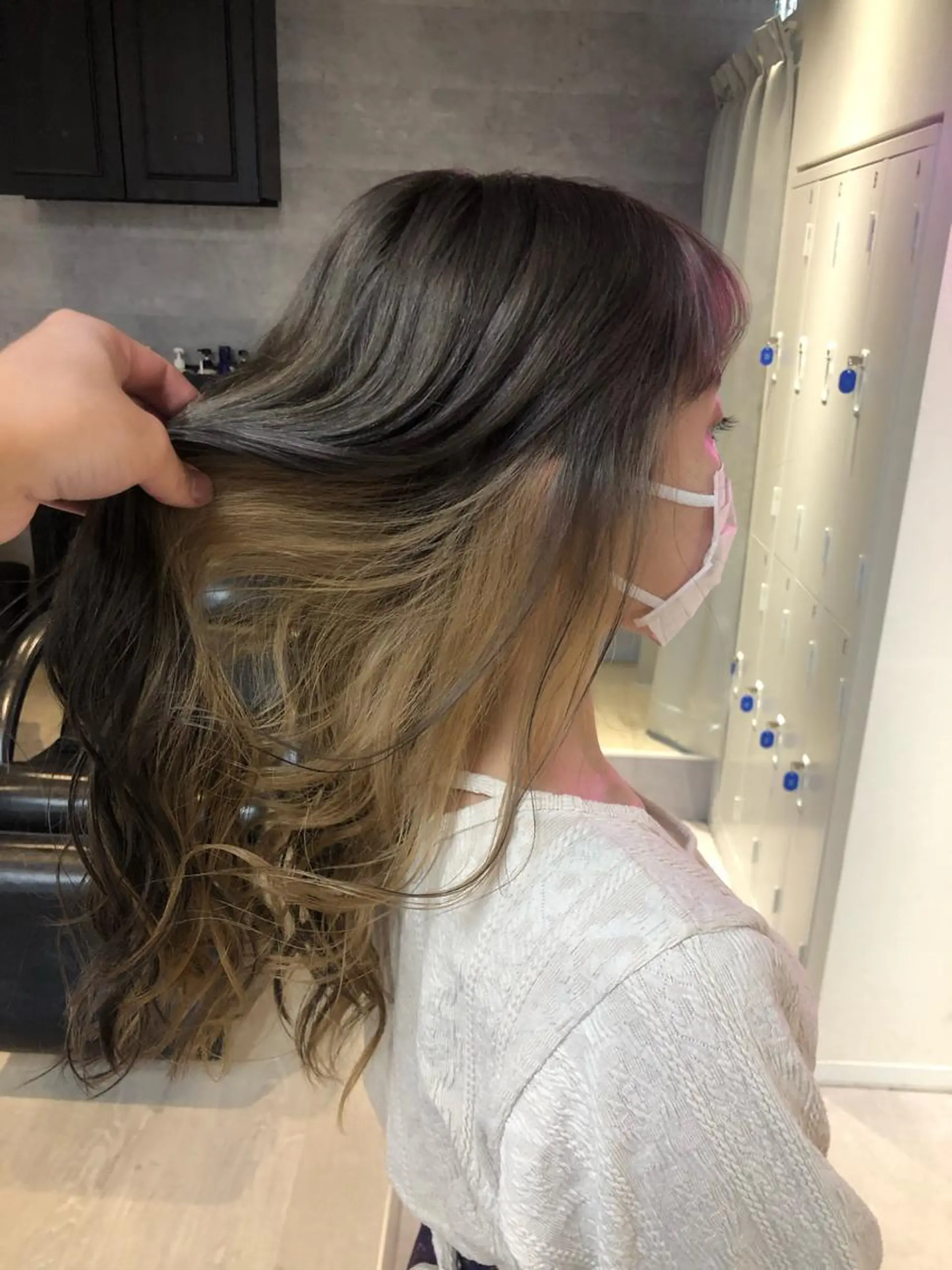 セミロング カラー ヘアカラー トリートメント 🪞個室サロン/韓国 艶髪/keito🪞のヘアスタイル