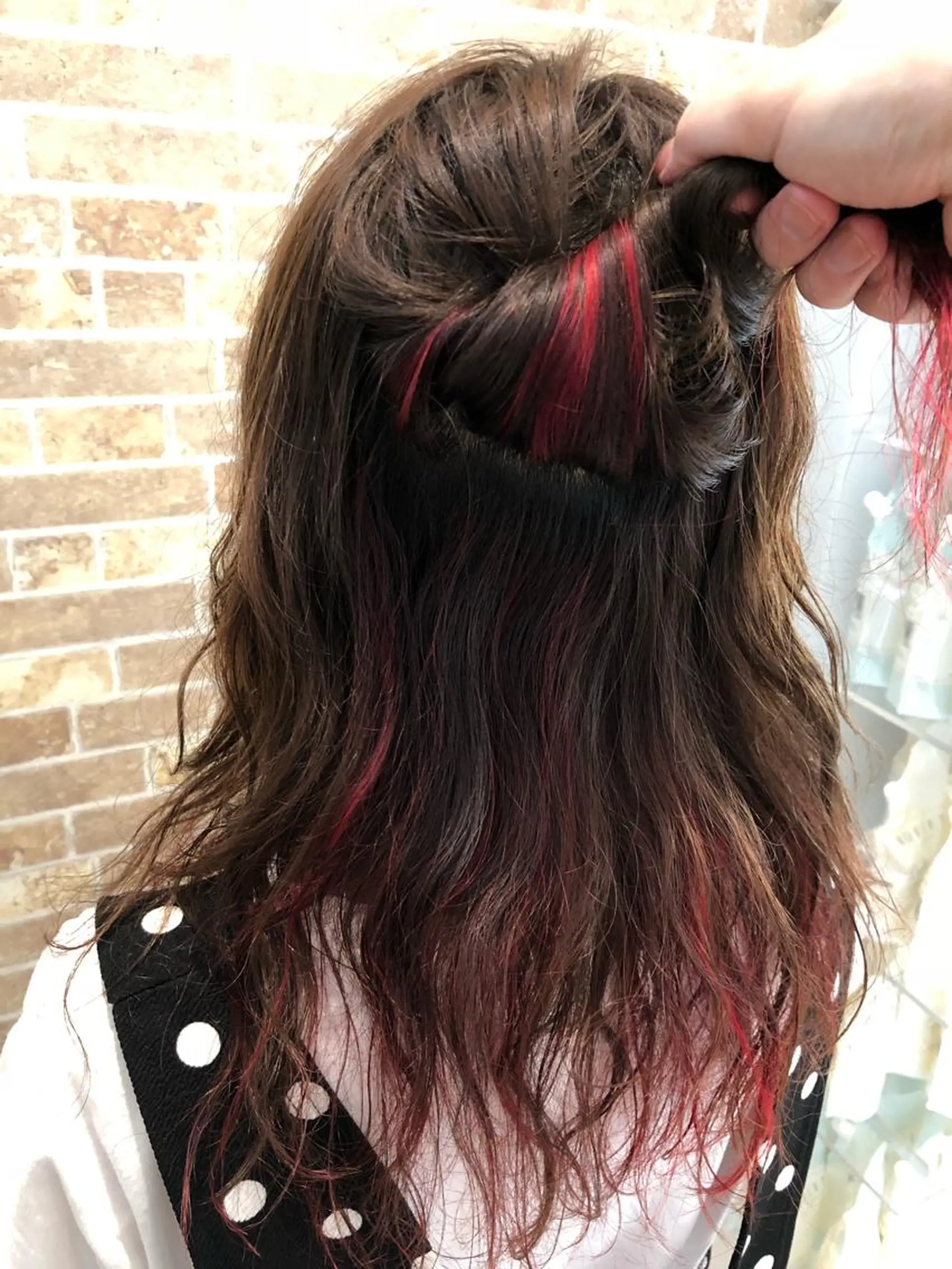 ロング 福元 保雄のヘアスタイル