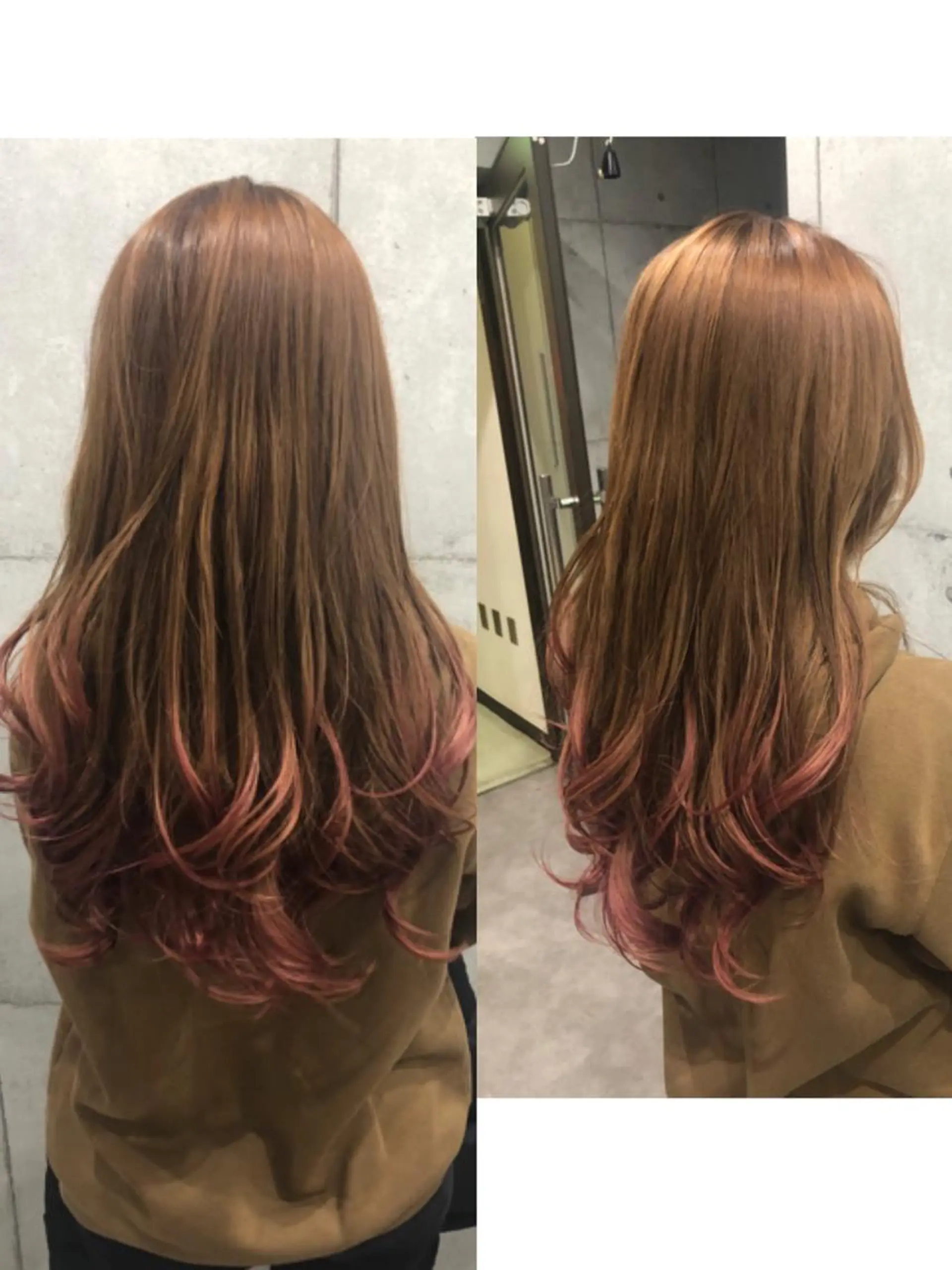 ロング カット ヘアカラー トリートメント 💫newi💫村上 孝一のヘアスタイル