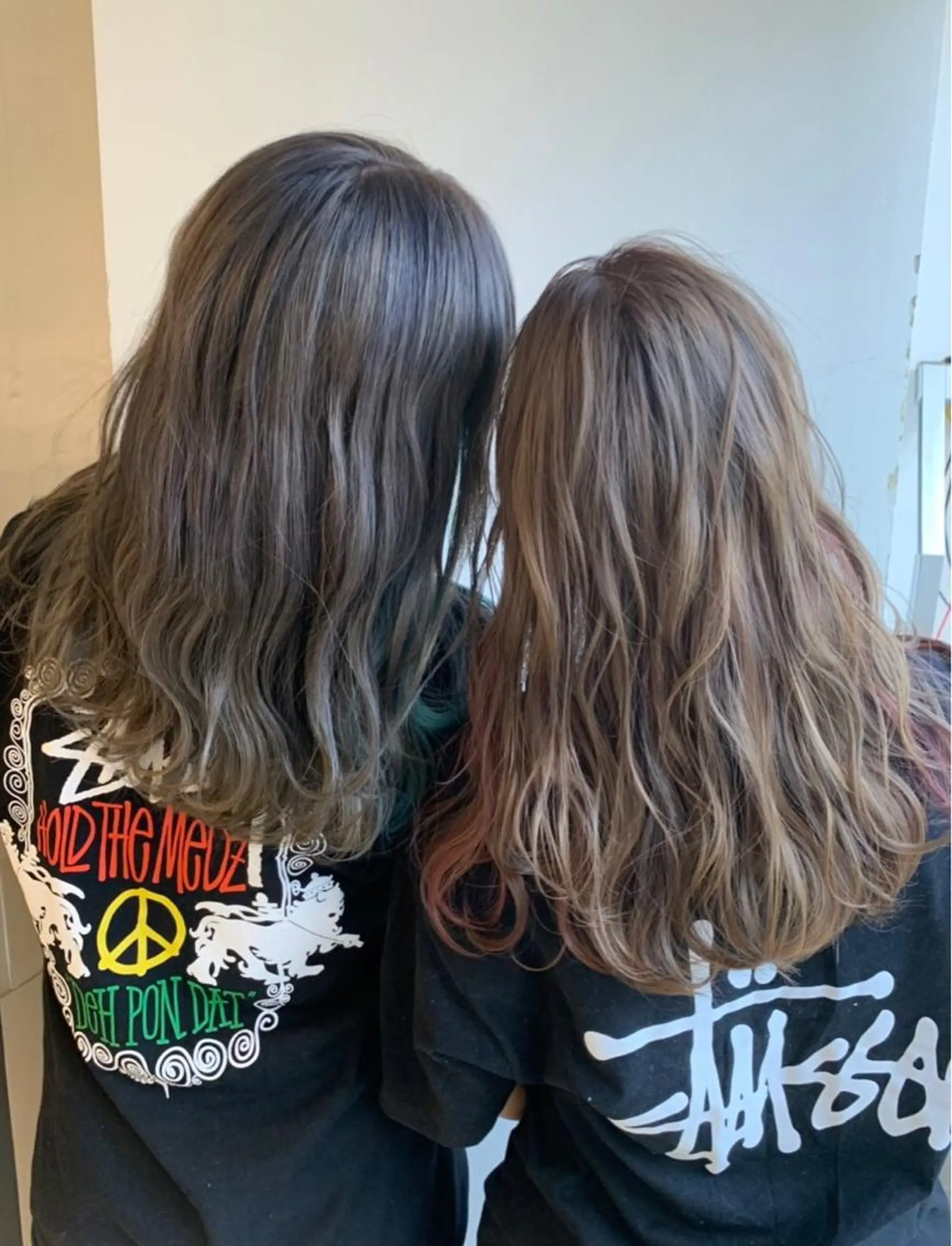 セミロング カラー ヘアカラー トリートメント Sol plusのヘアスタイル