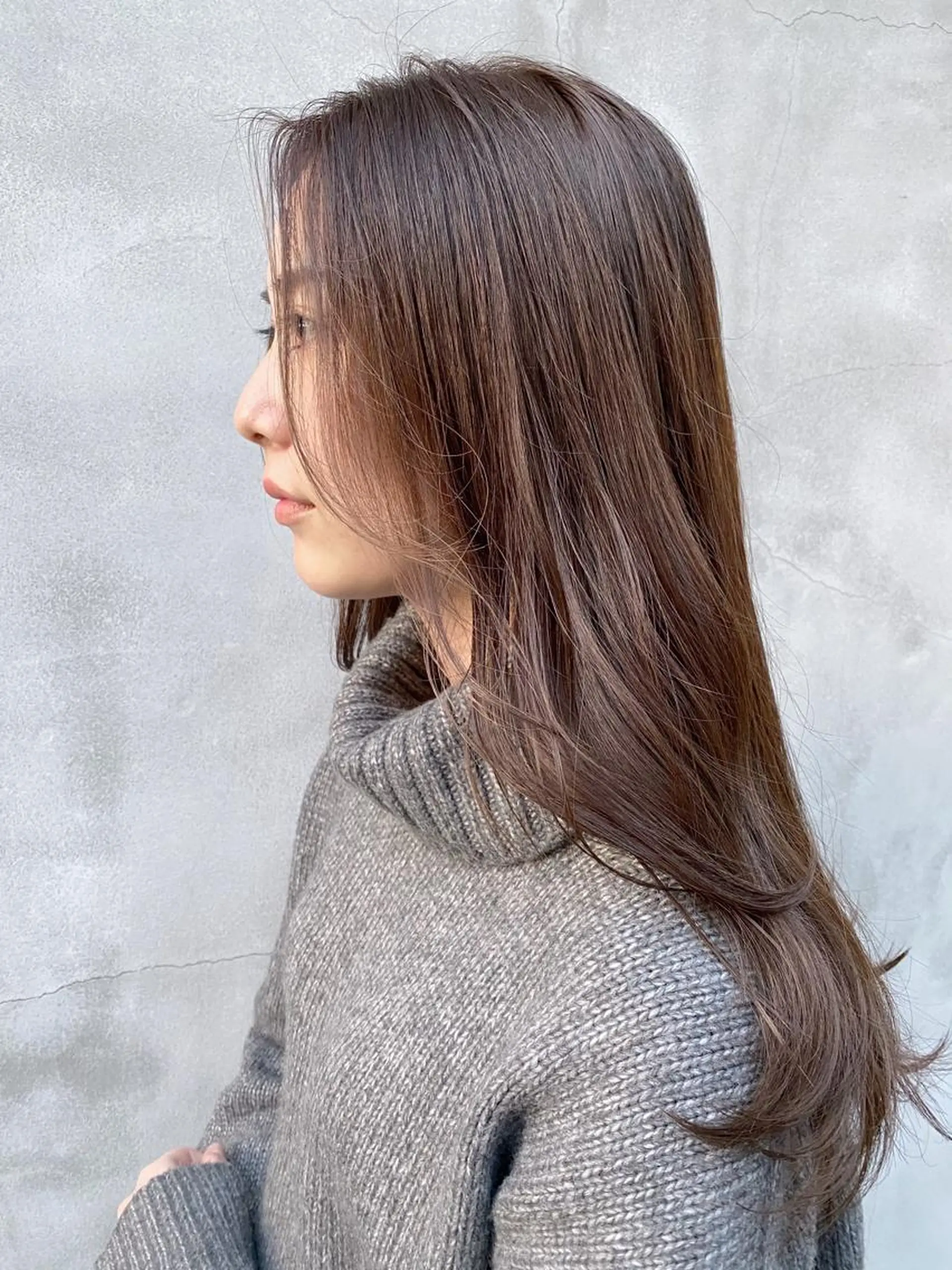 ロング saki🌼ボブ× 透明感カラー🌼のヘアスタイル