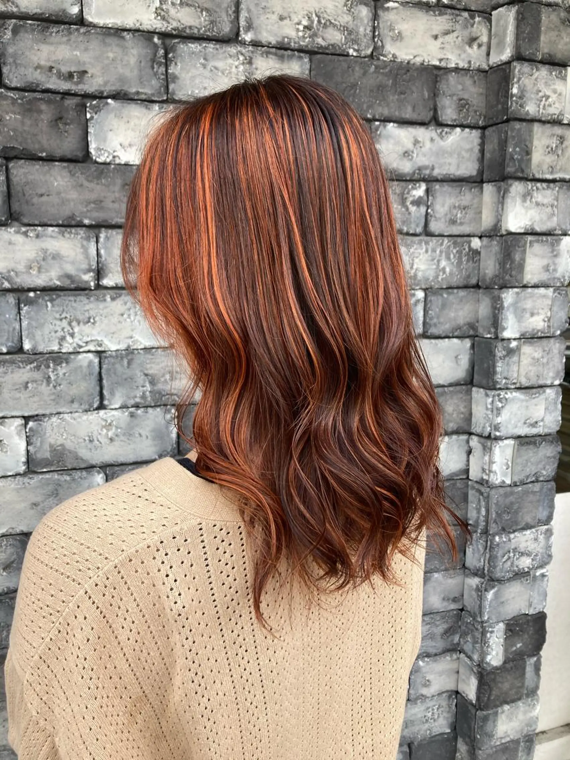 セミロング カラー ヘアカラー トリートメント ヘアセット ✂️似合わせの魔術師 石田一樹✂️のヘアスタイル