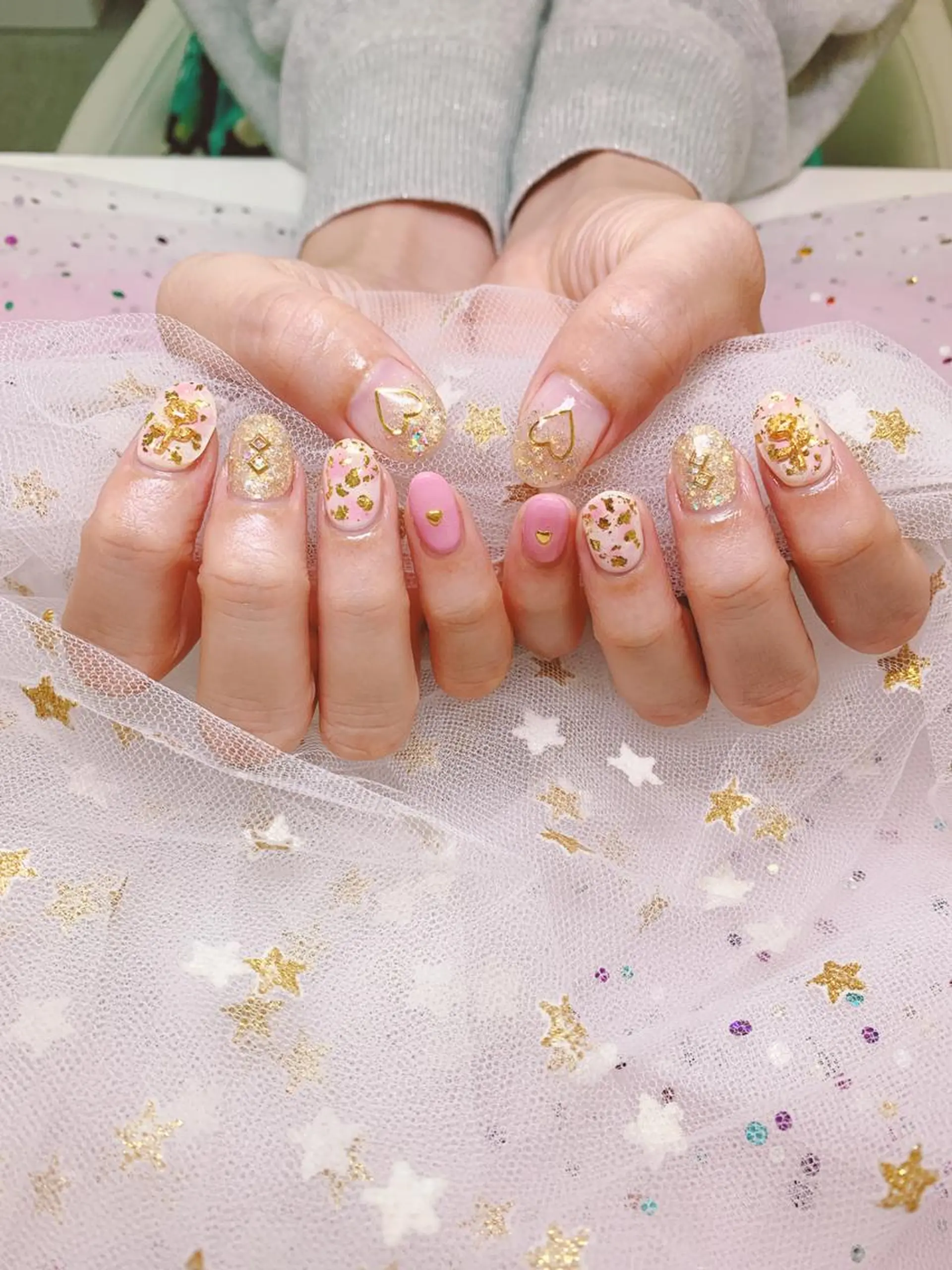 ネイル 🦋ネイルサロン ブラン🌈ゆりのネイルデザイン