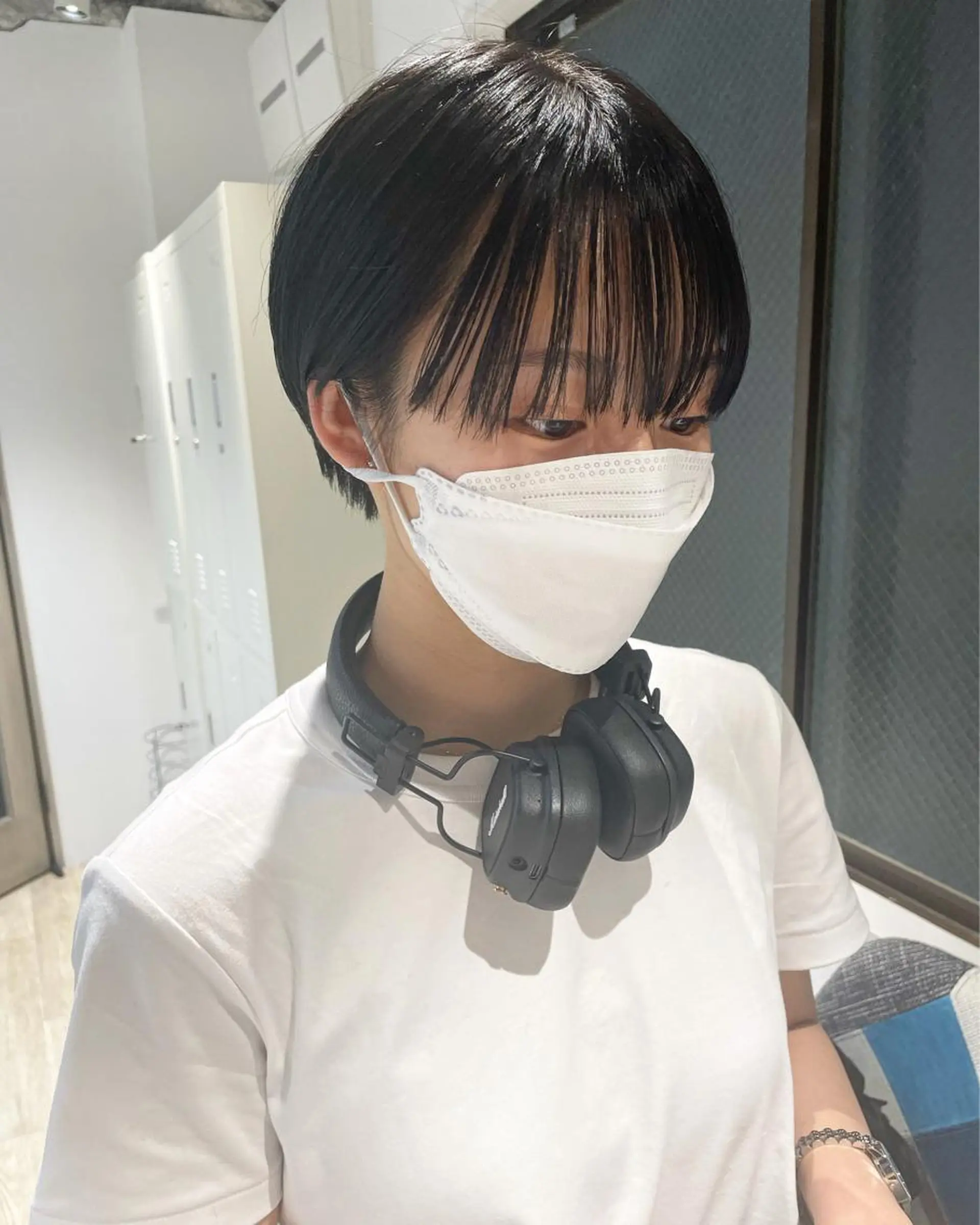 ショート カラー ヘアアレンジ ハンサムショート ショートヘア カット トリートメント 髪質改善カラー&TR 縮毛矯正/弱酸性矯正のヘアスタイル