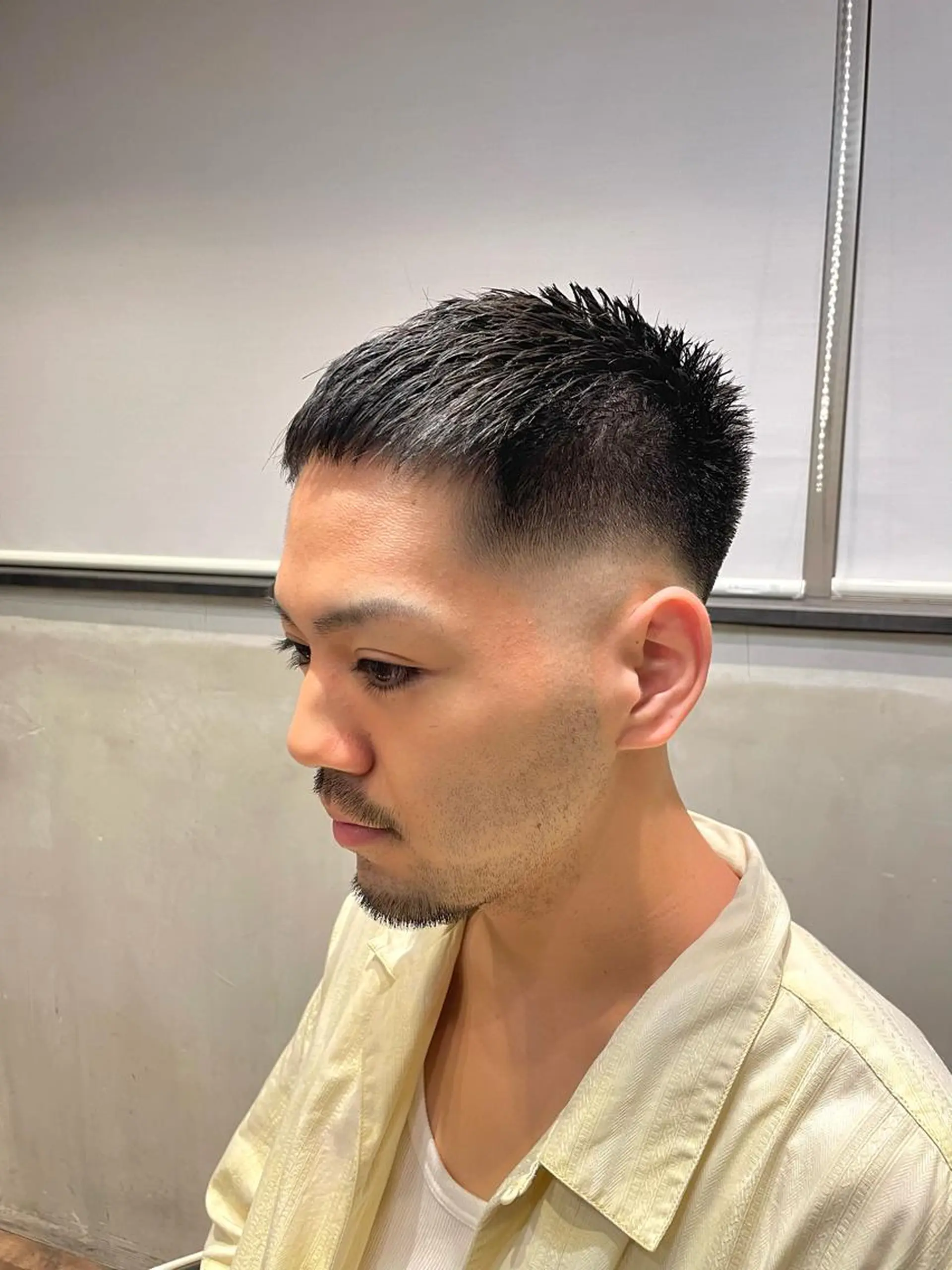 ショート メンズ カット 久保木 優輝のヘアスタイル