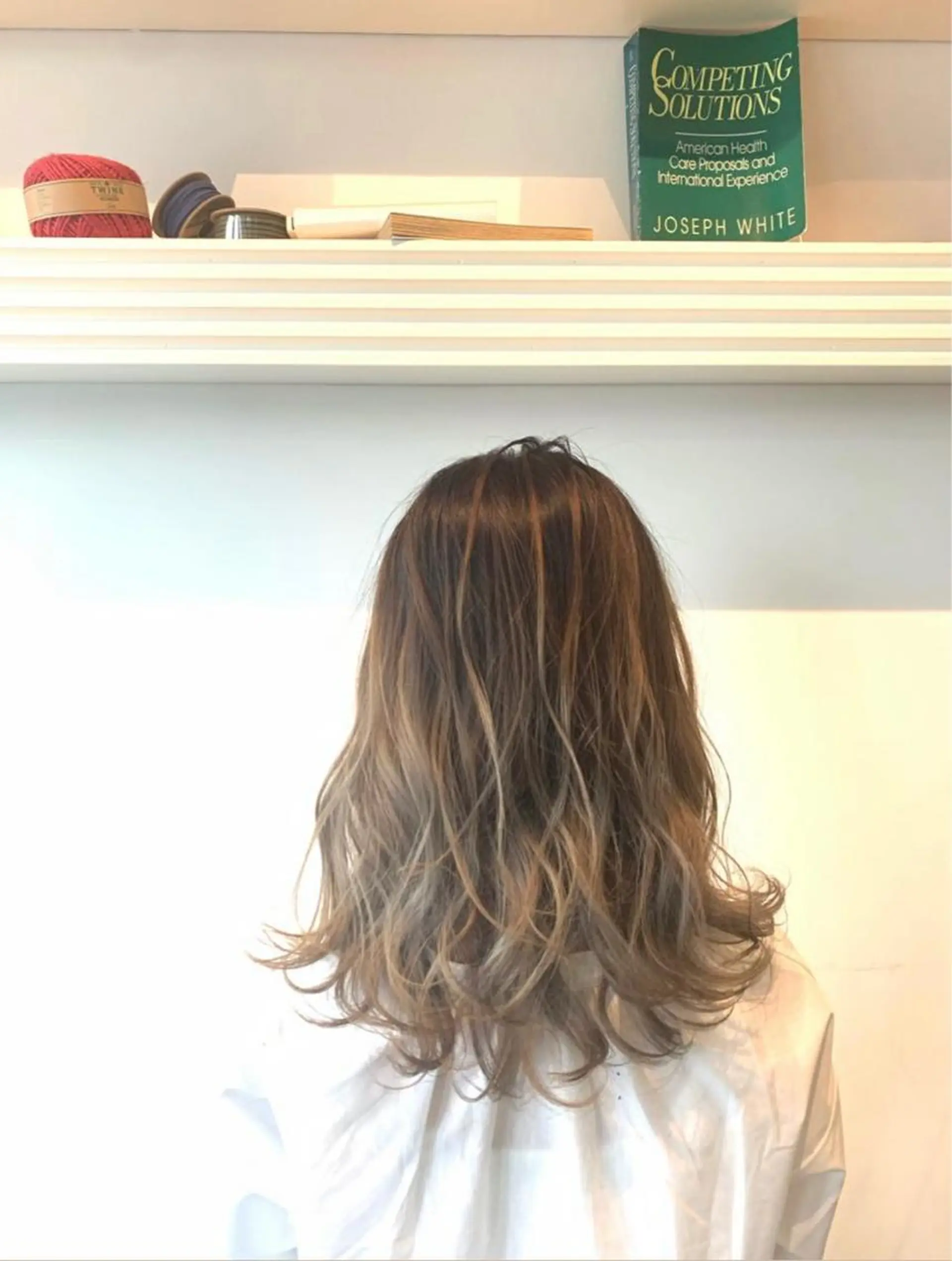 セミロング ヘアカラー トリートメント ヘッドスパ ヘアセット 大宮/山口 竣也のヘアスタイル