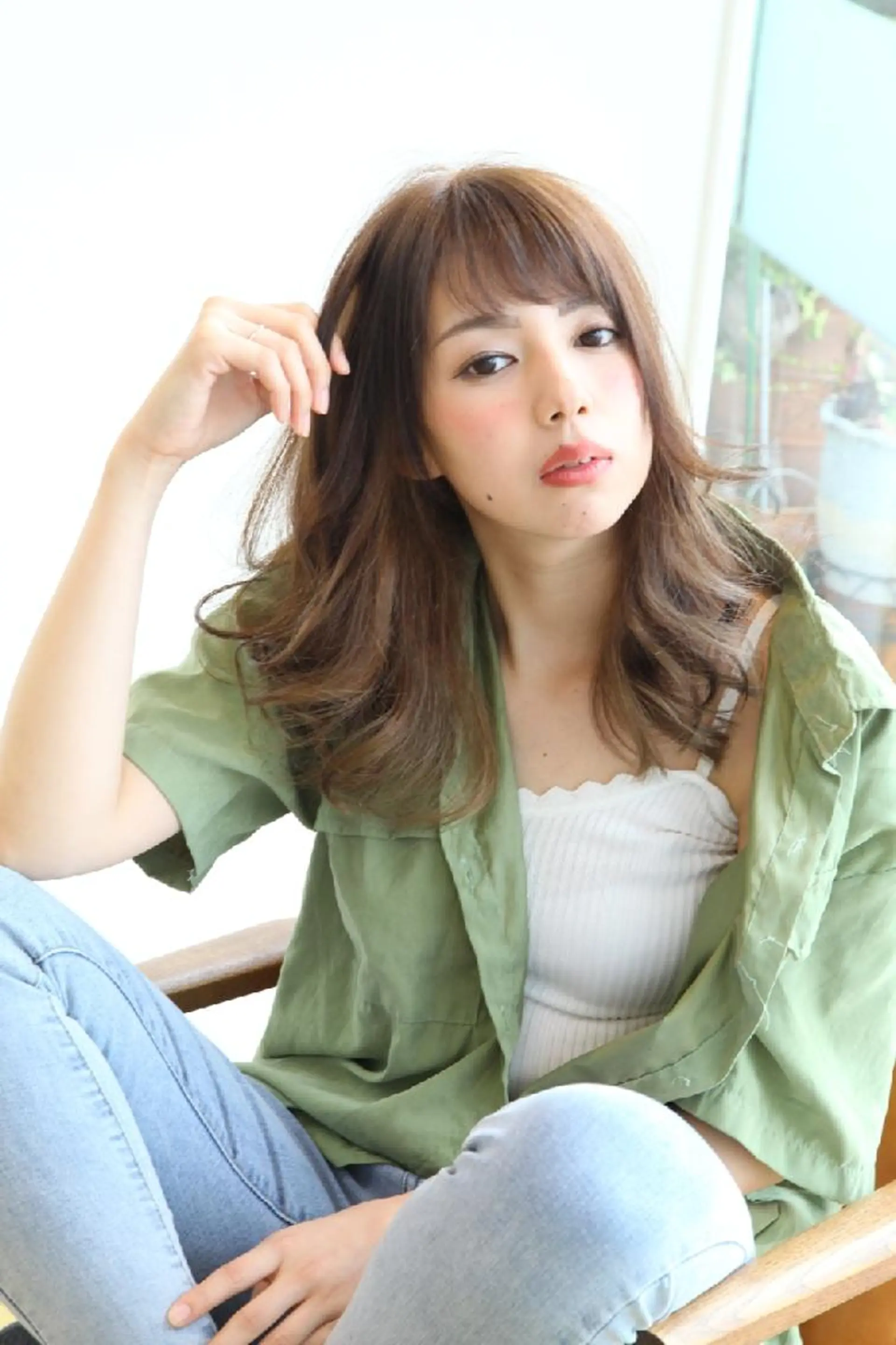 セミロング カラー ハイライトカラー ハイライト 寿松木 亮のその他イメージ