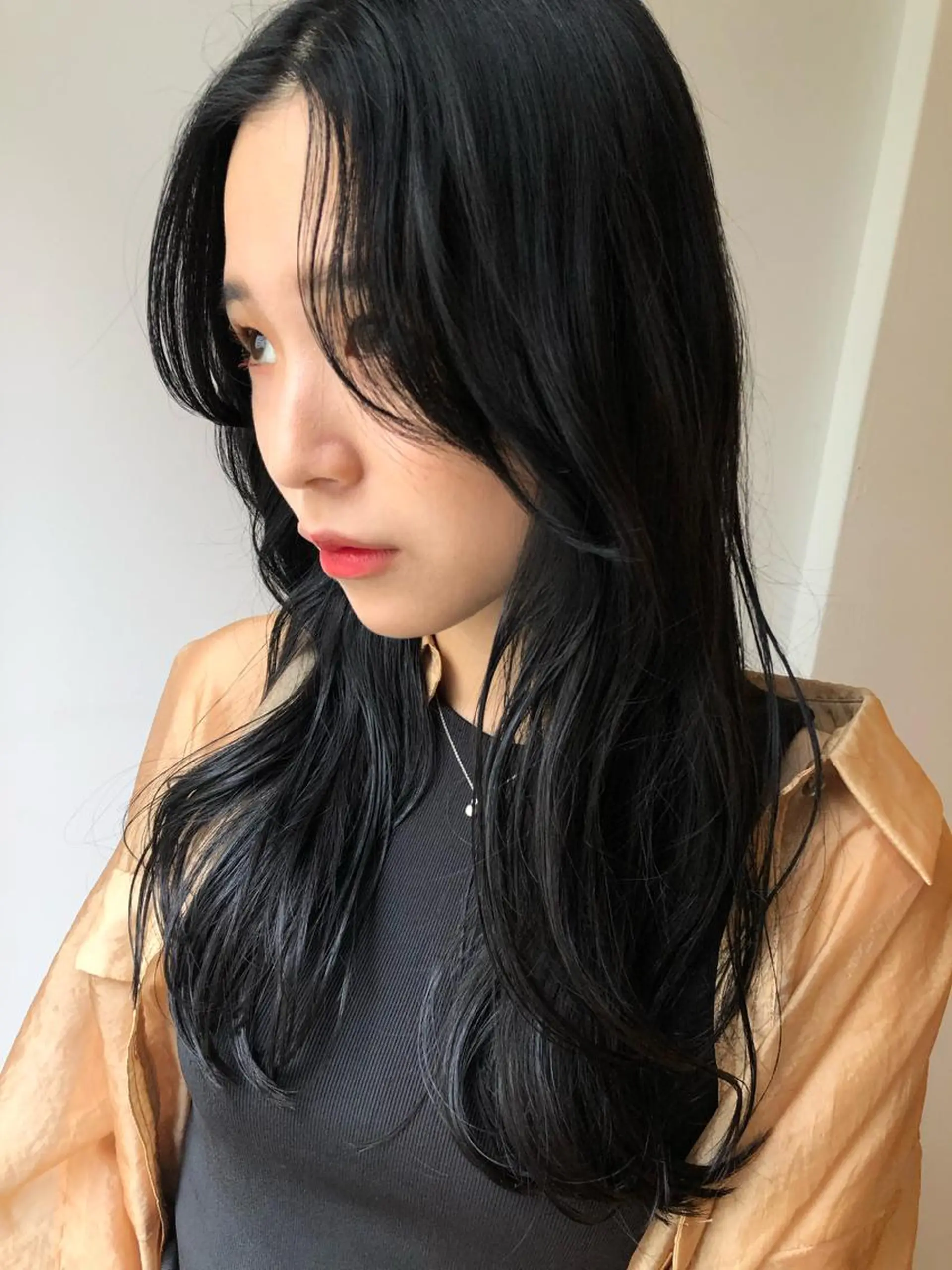 ロング ヘアアレンジ 韓国風ヘア 🫧tomoka 透明感カラー🫧のヘアスタイル