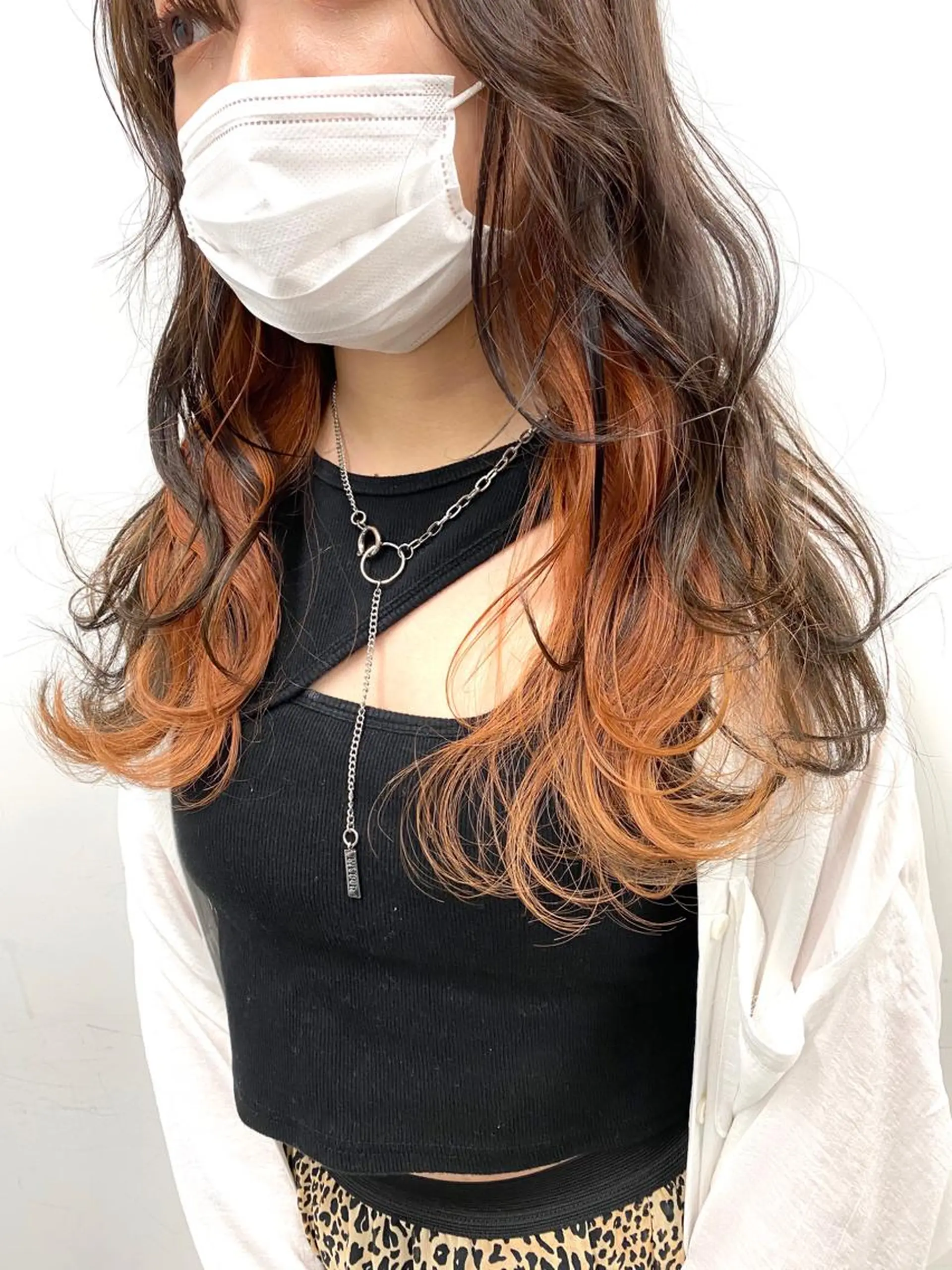 セミロング カラー Unami MIHA☘️*゜のヘアスタイル