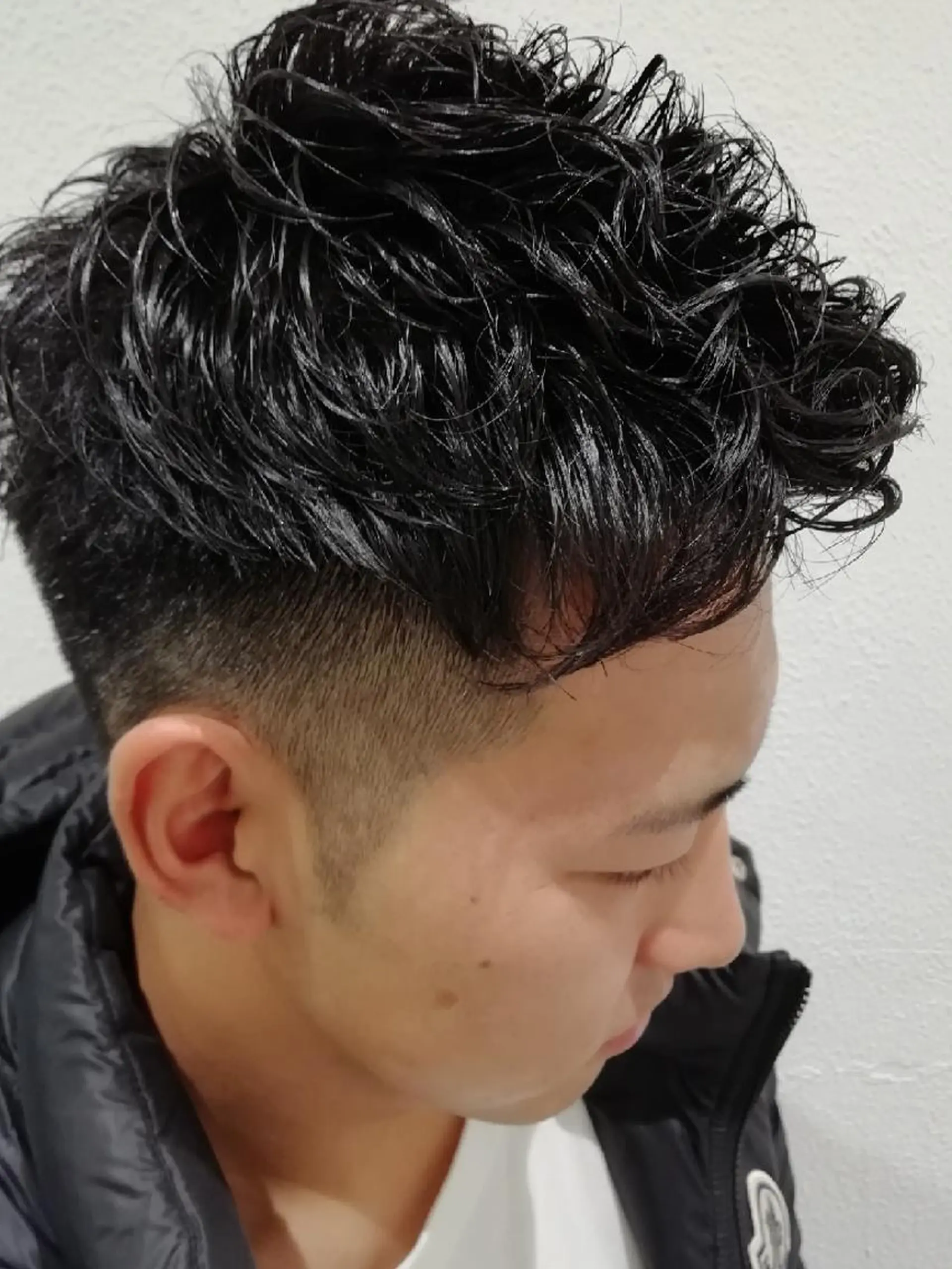 メンズ パーマ Ash 店長 木村 和人のヘアスタイル