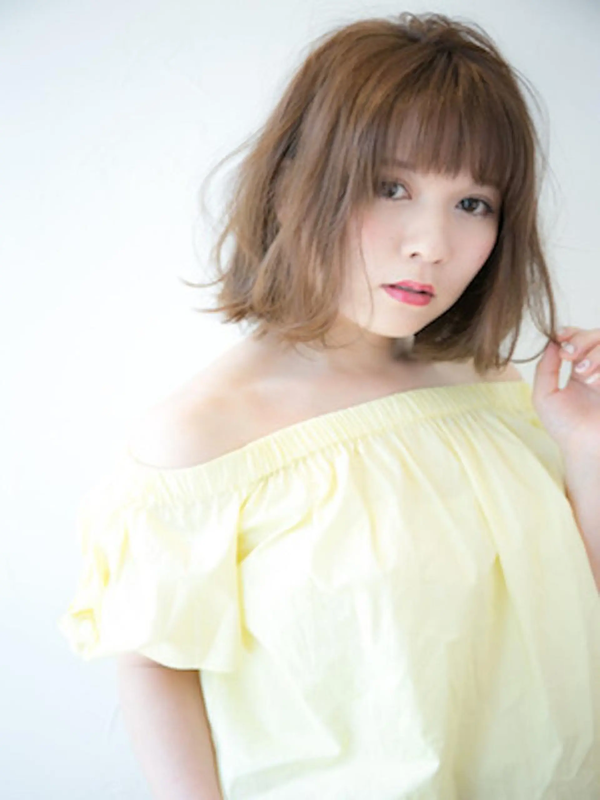 ミディアム ヘアレスキュー つや髪本店のヘアスタイル