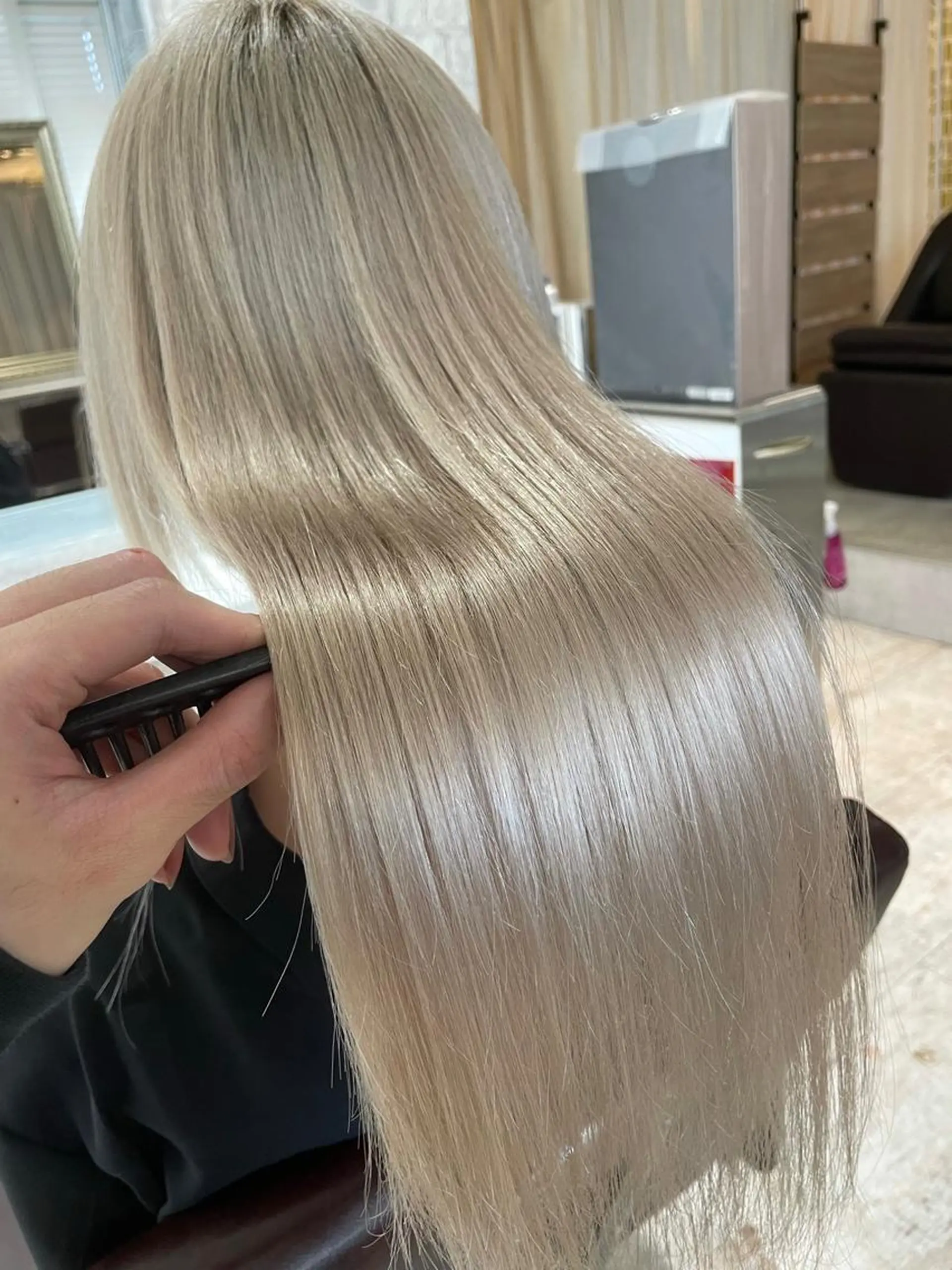 ロング カラー カット トリートメント ［パサつき改善］＊ 髪質改善ケアサロン＊のヘアスタイル