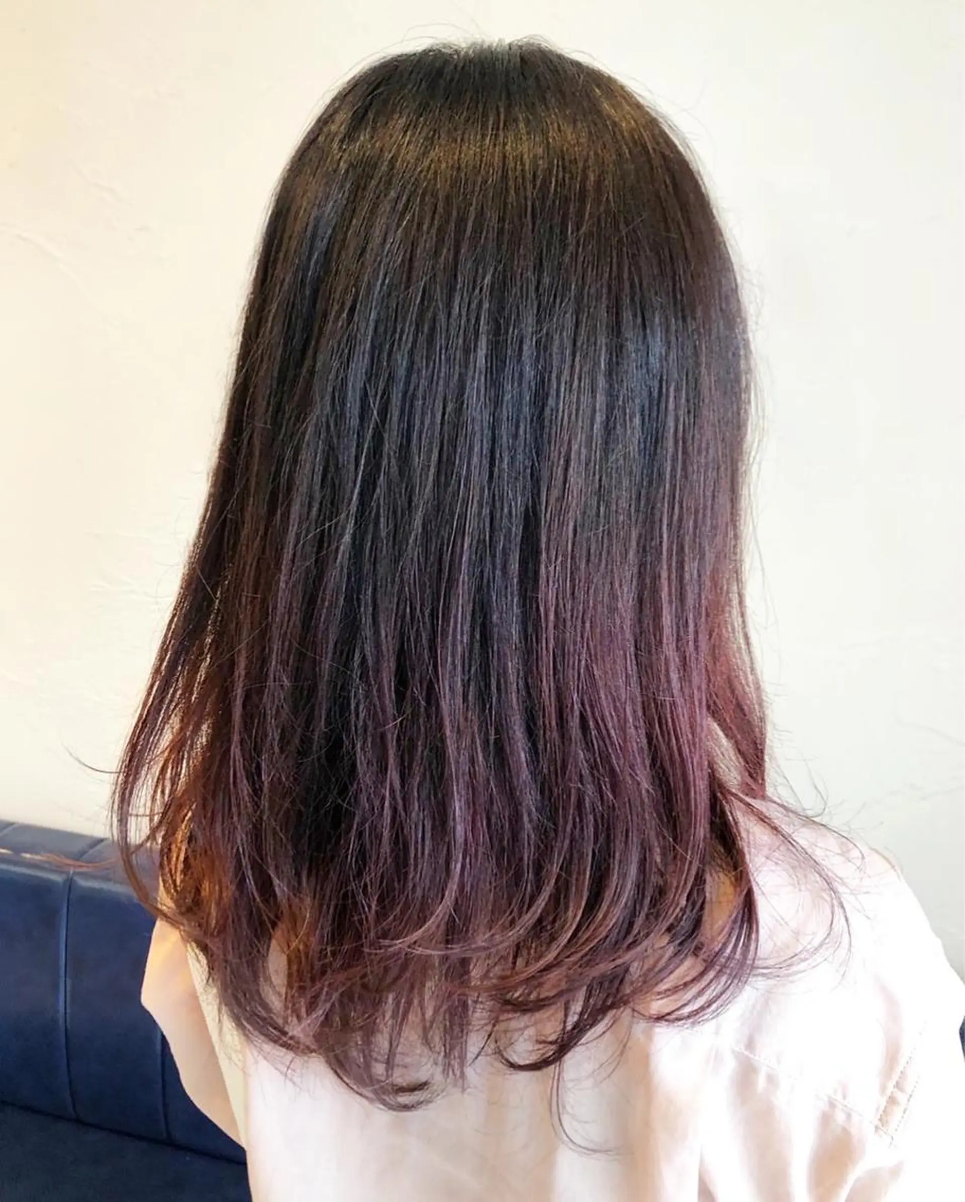 ロング カラー グラデーションカラー ピンクカラー WILLOW京橋 小玉泰基のヘアスタイル