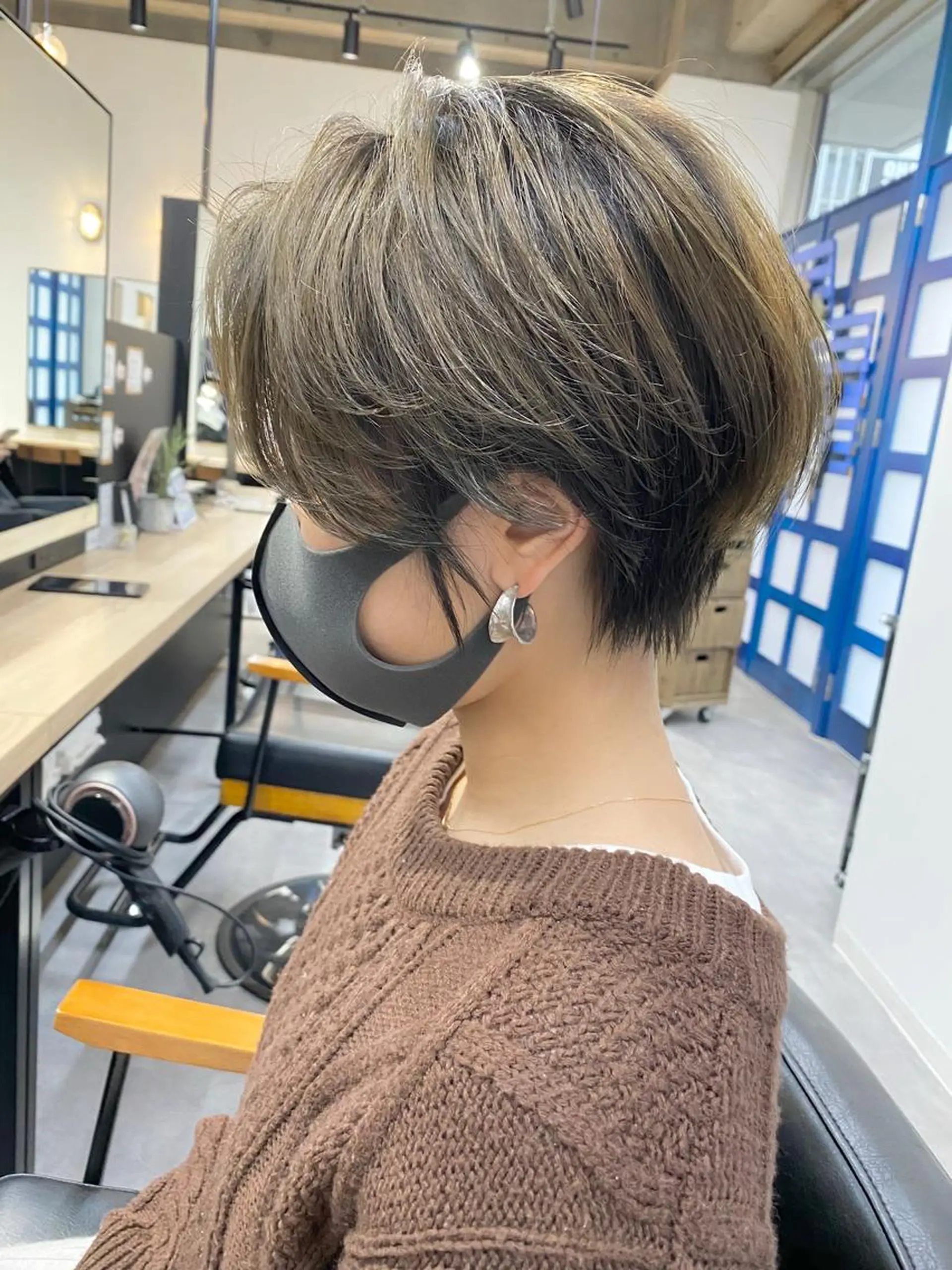 ミディアム カラー ヘアアレンジ 横浜縮毛矯正 ☆渋谷良太のヘアスタイル