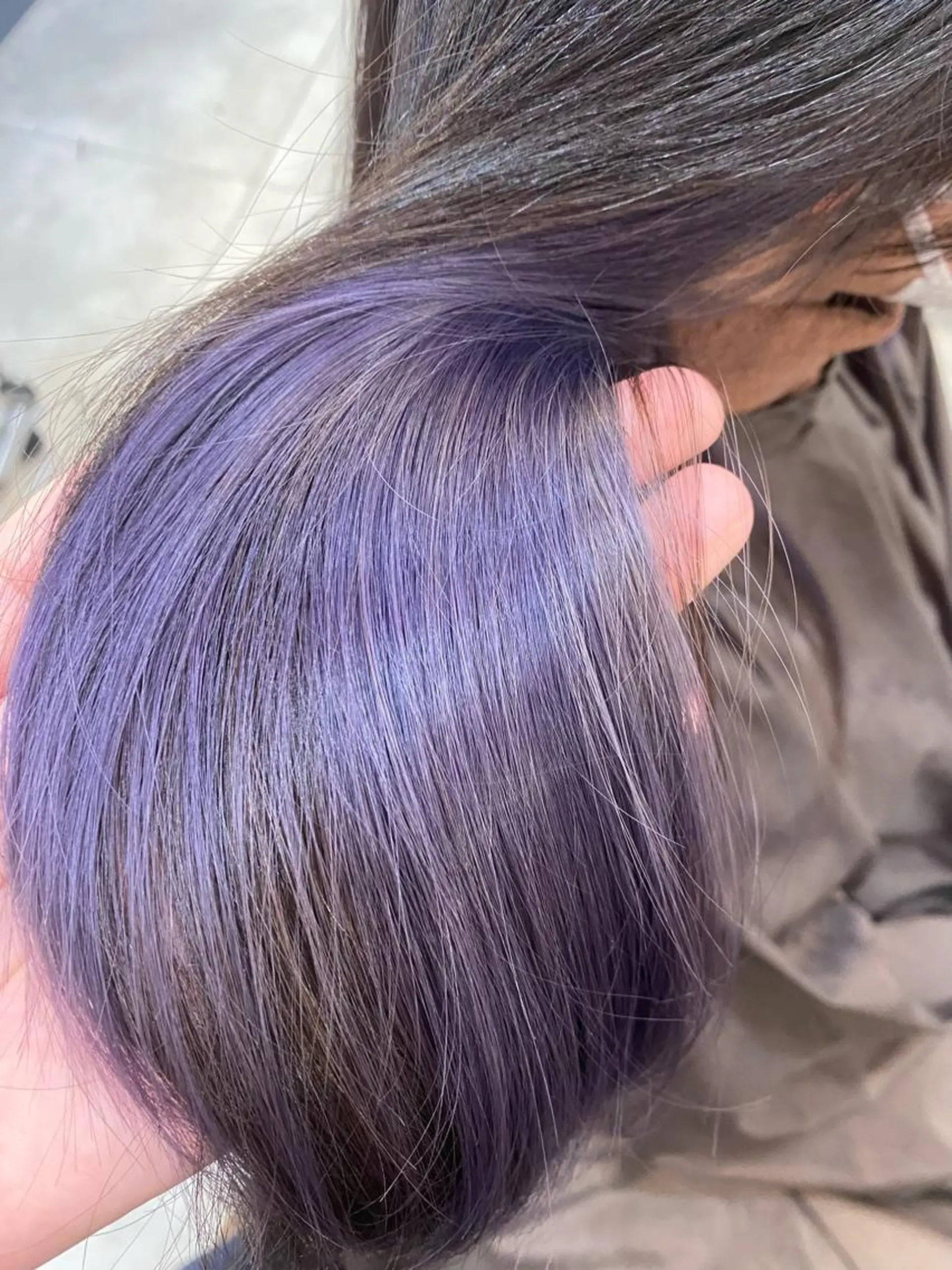 ロング ヘアカラー トリートメント akina＊ブリーチ ♡トレンドヘアのヘアスタイル